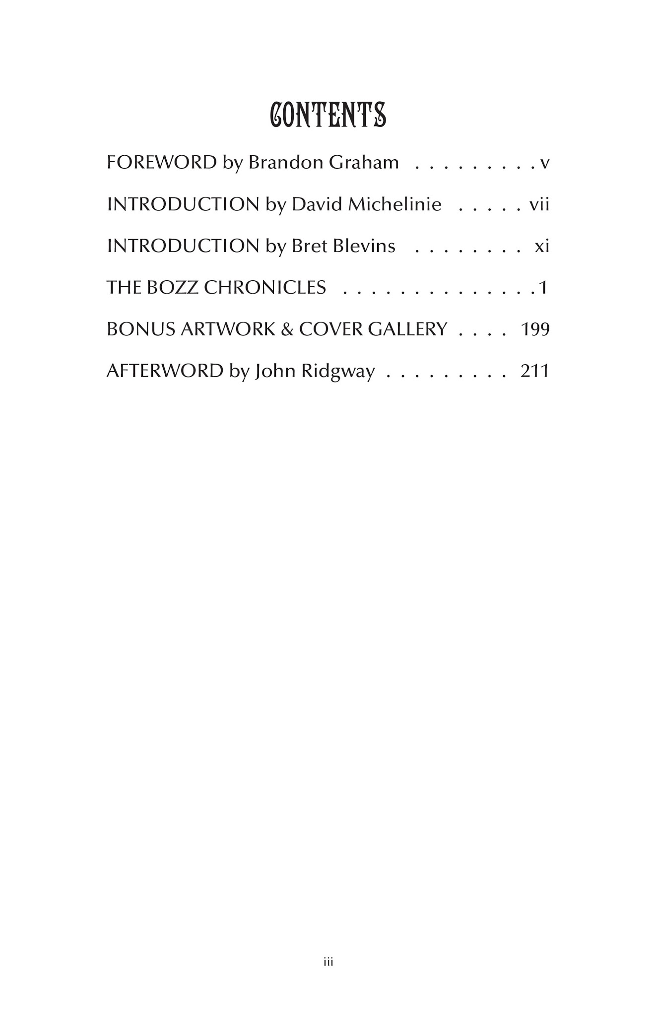 Read online The Bozz Chronicles comic -  Issue # TPB - 4