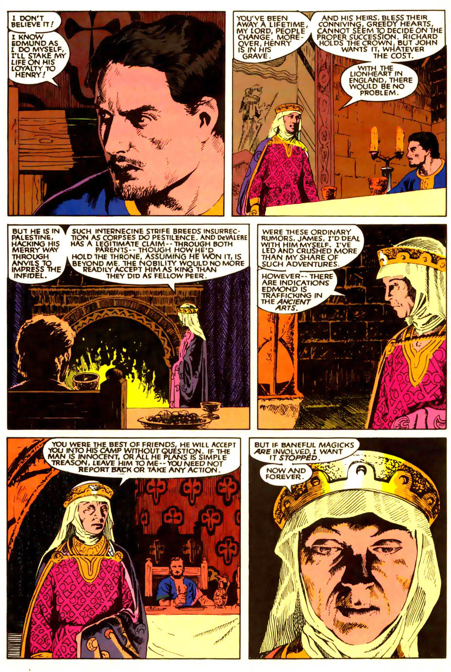 Read online The Black Dragon comic -  Issue #1 - 16