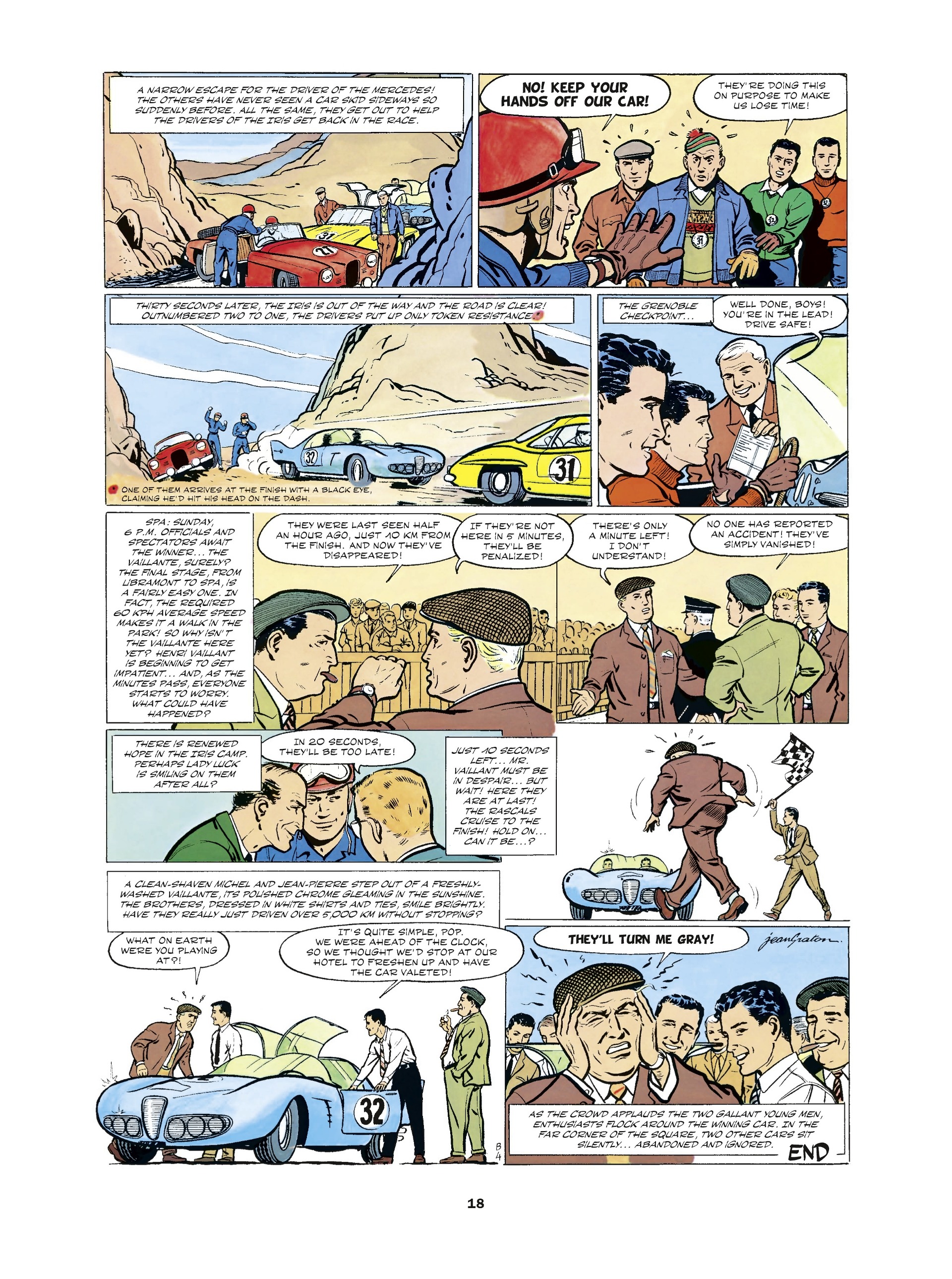 Read online Michel Vaillant Short Story Classics comic -  Issue # Full - 18