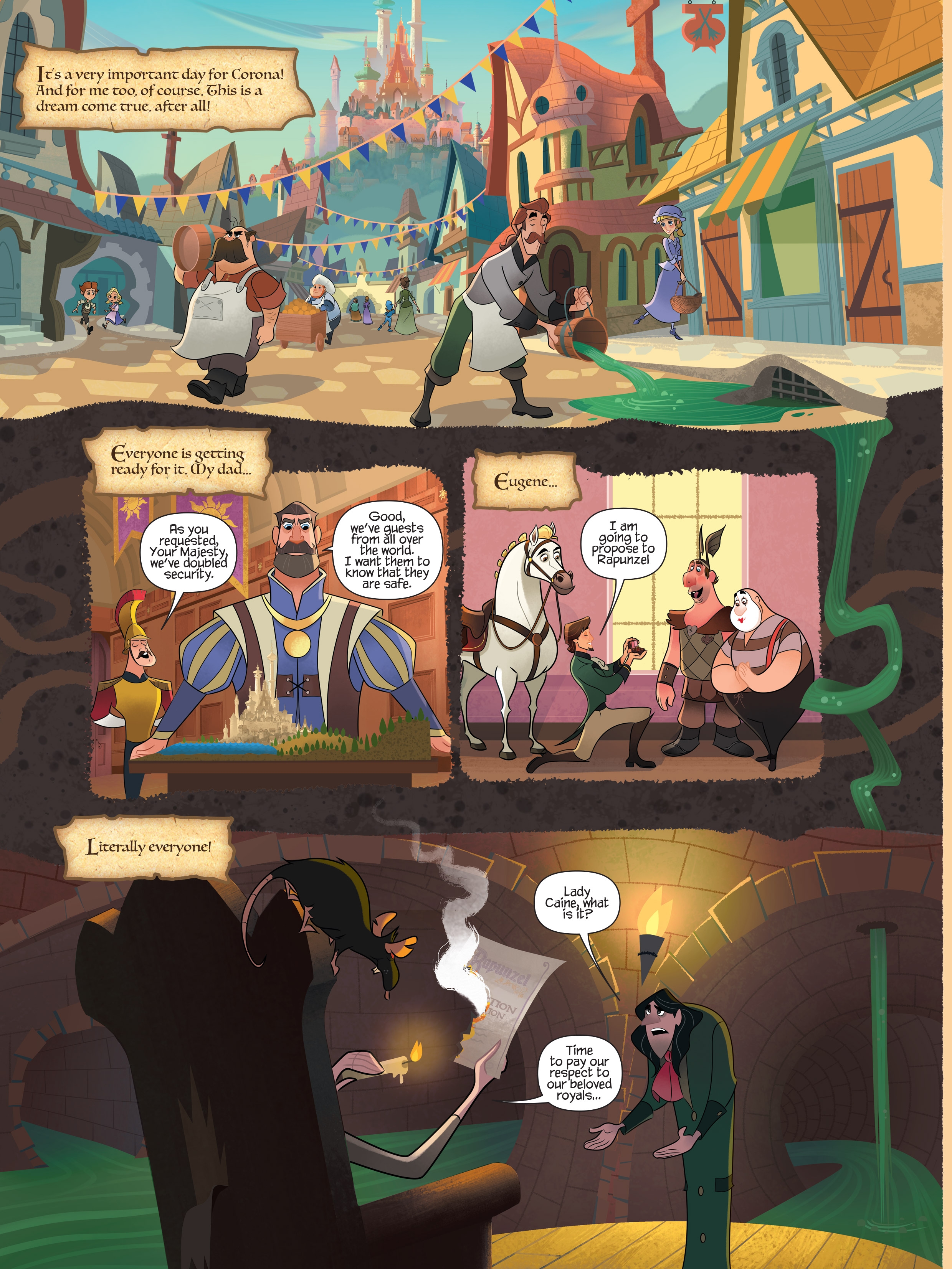 Read online Tangled: The Series-Adventure Is Calling comic -  Issue # Full - 9