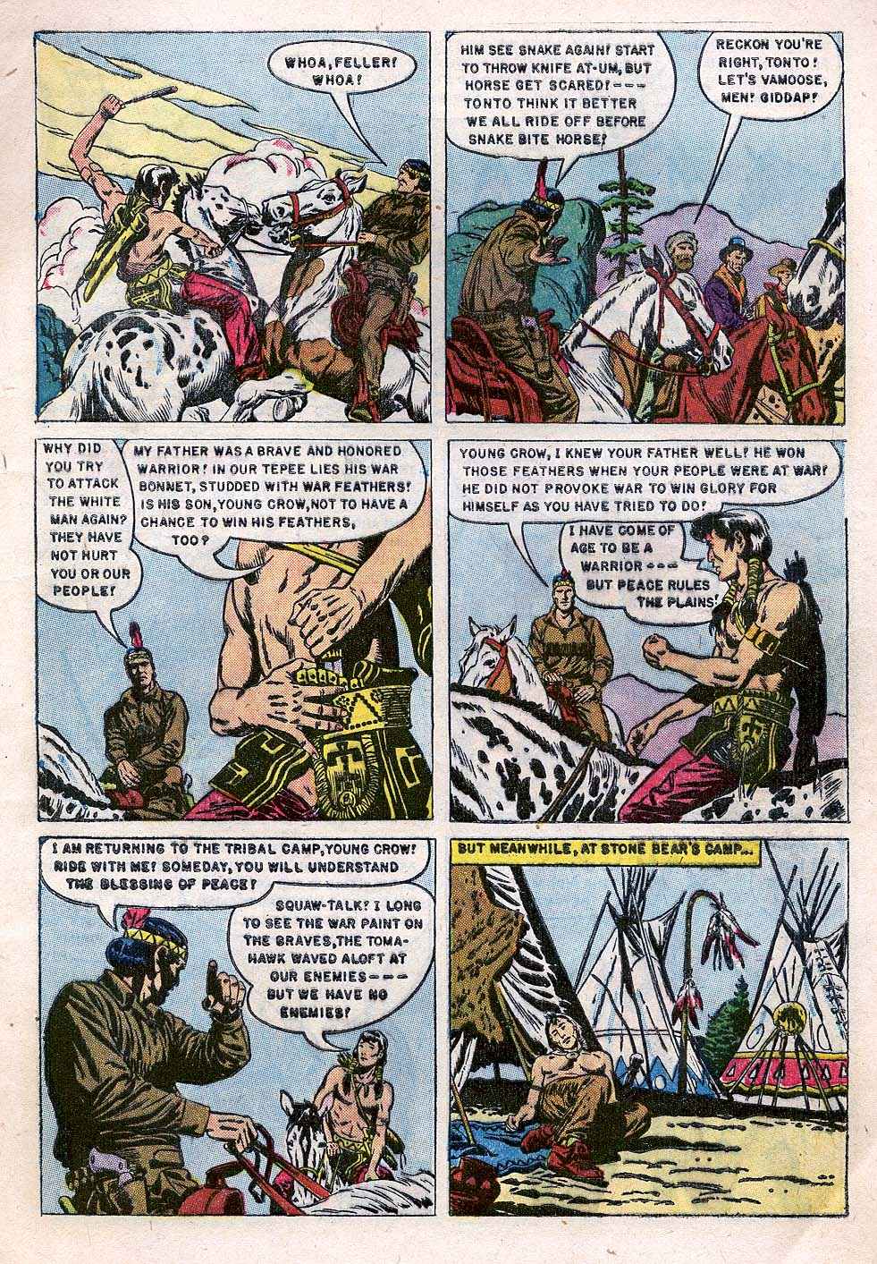 Read online Lone Ranger's Companion Tonto comic -  Issue #13 - 5
