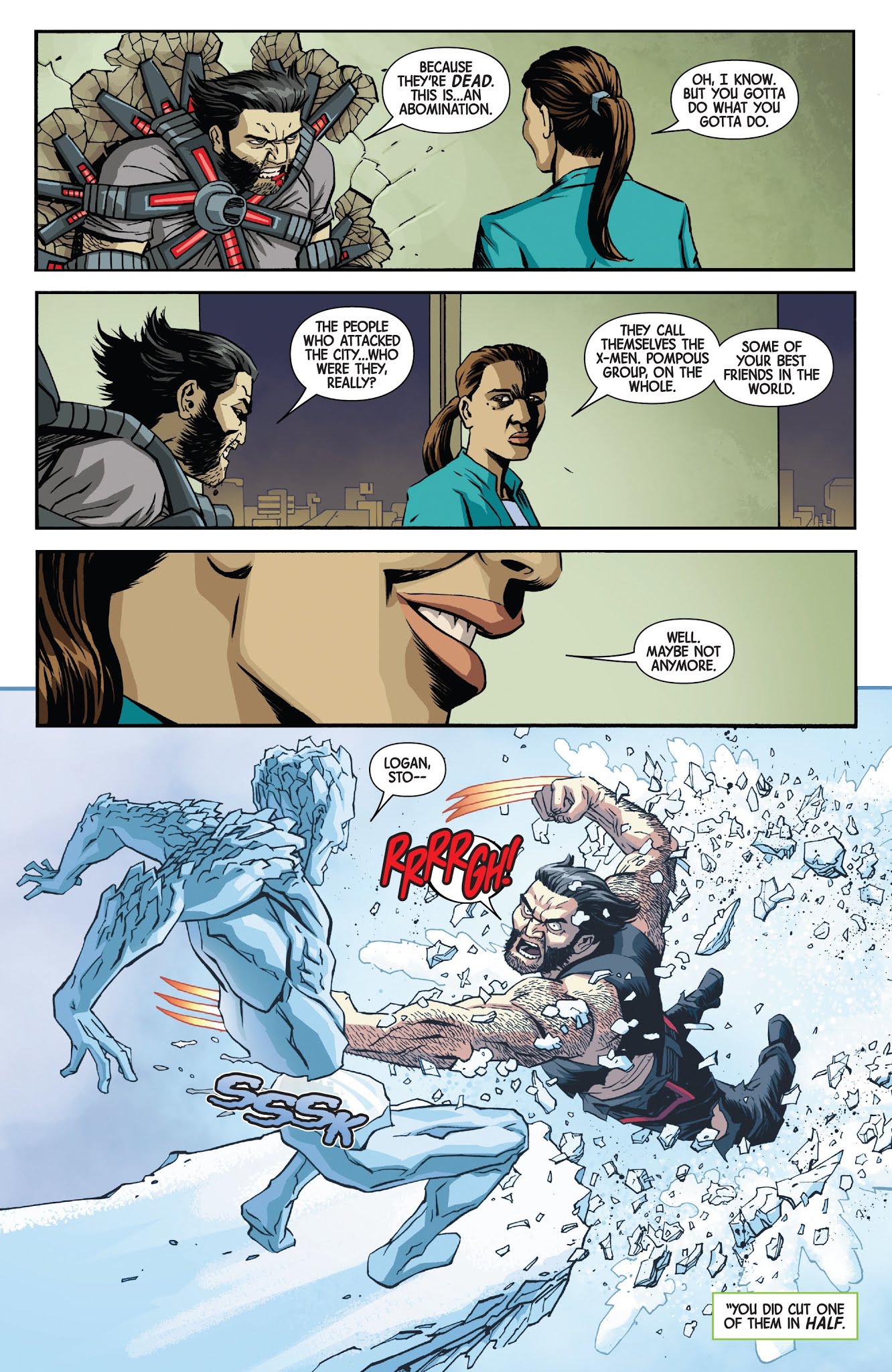 Read online Return of Wolverine comic -  Issue #4 - 19