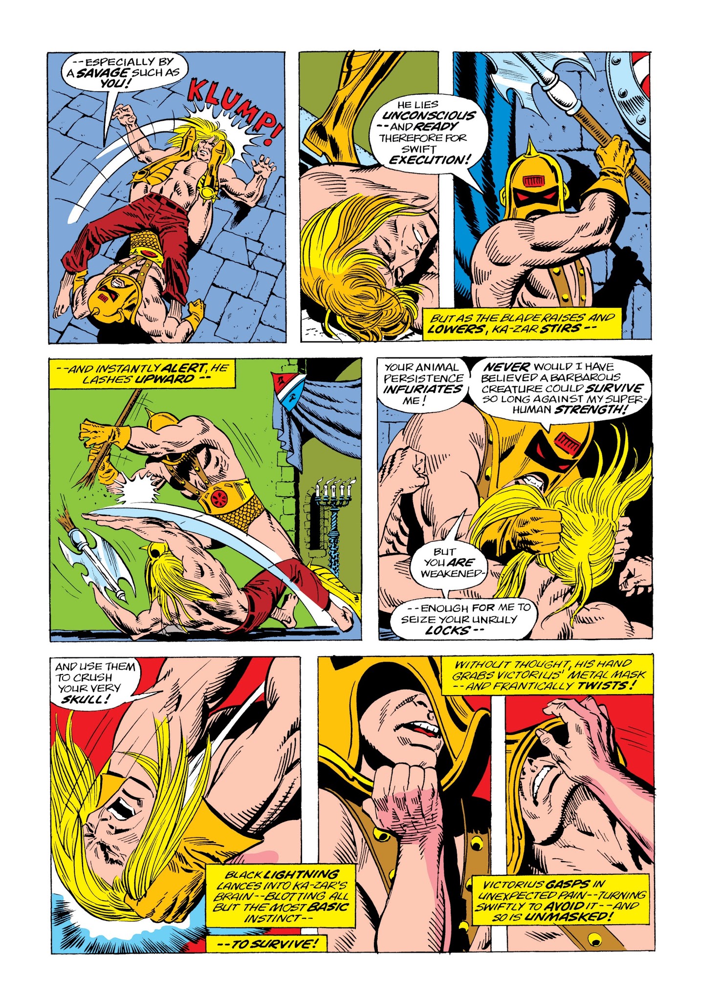 Read online Marvel Masterworks: Ka-Zar comic -  Issue # TPB 2 (Part 1) - 75
