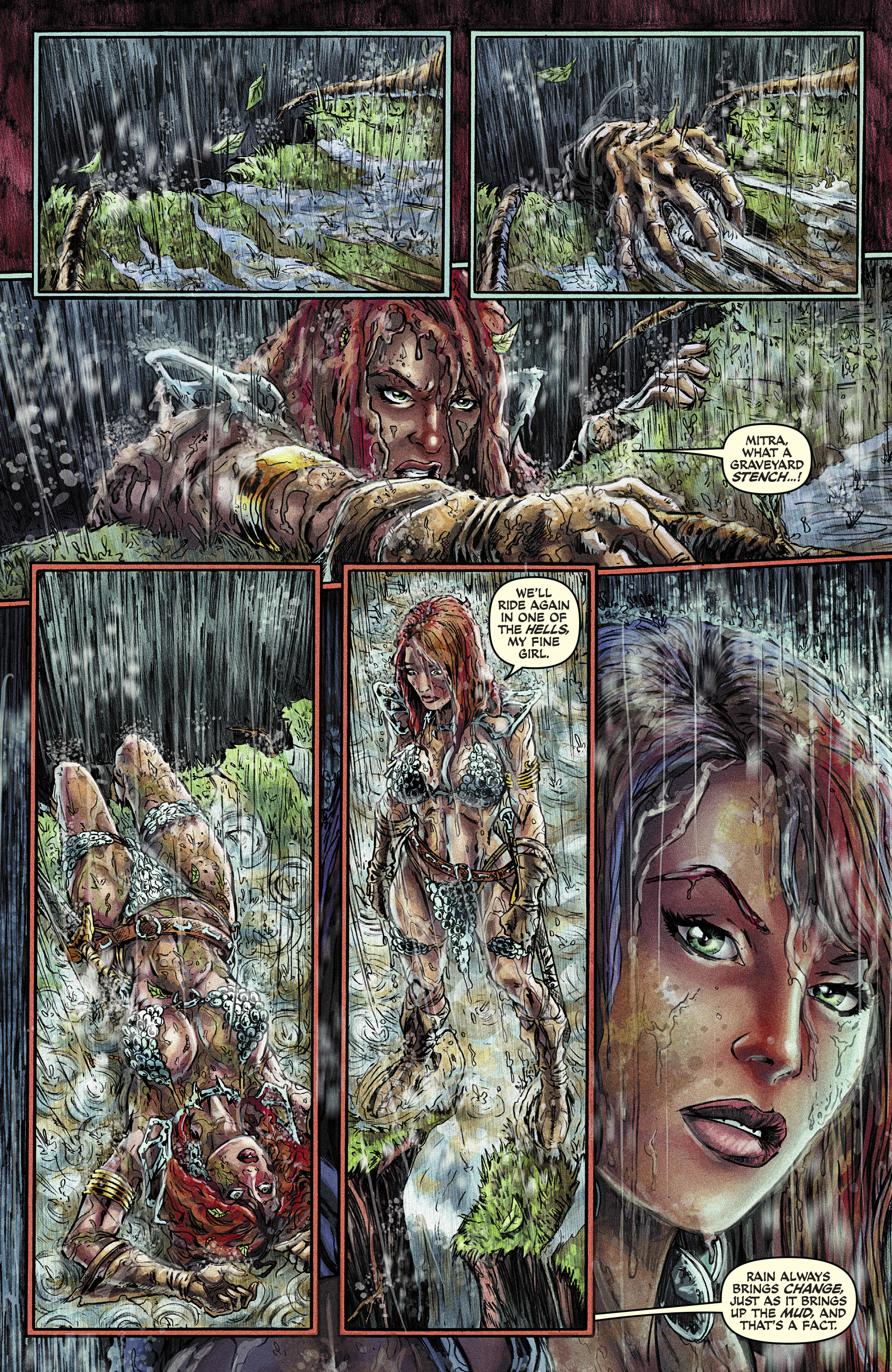 Read online Red Sonja Travels comic -  Issue # TPB 2 (Part 1) - 109