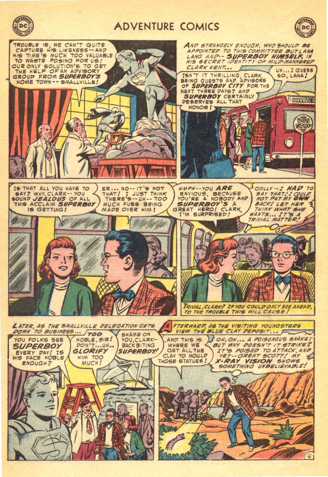 Read online Adventure Comics (1938) comic -  Issue #202 - 6