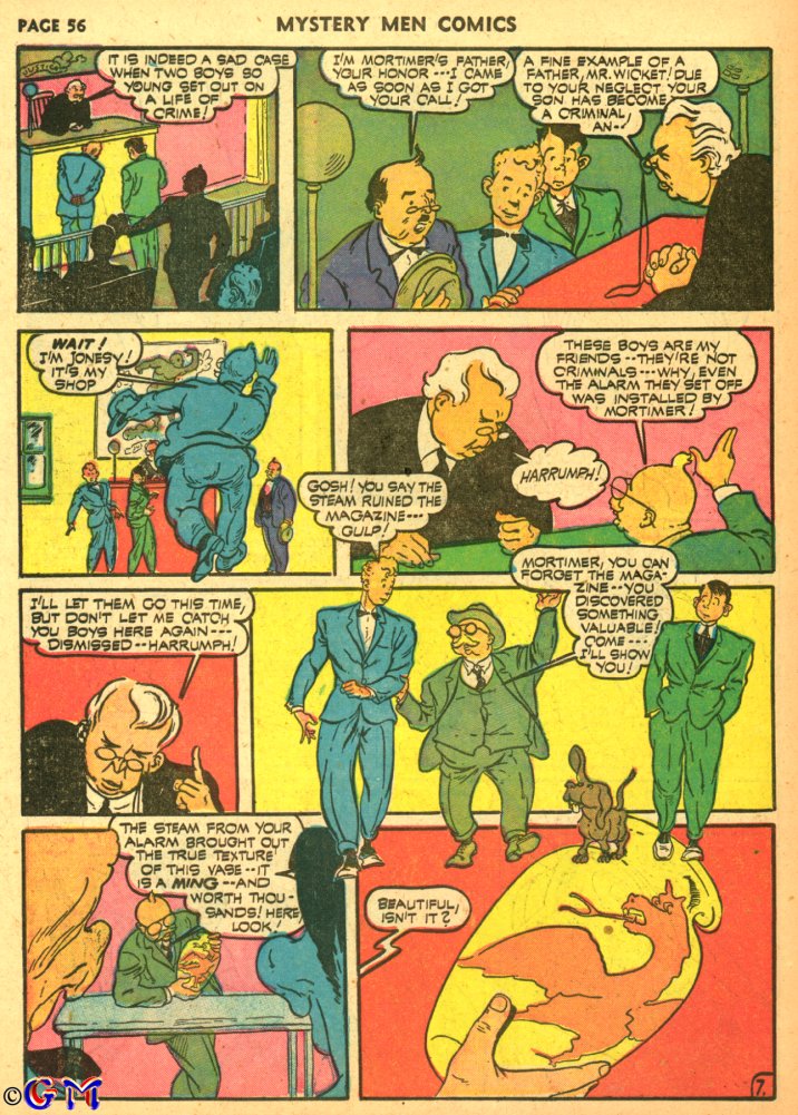 Read online Mystery Men Comics comic -  Issue #25 - 57
