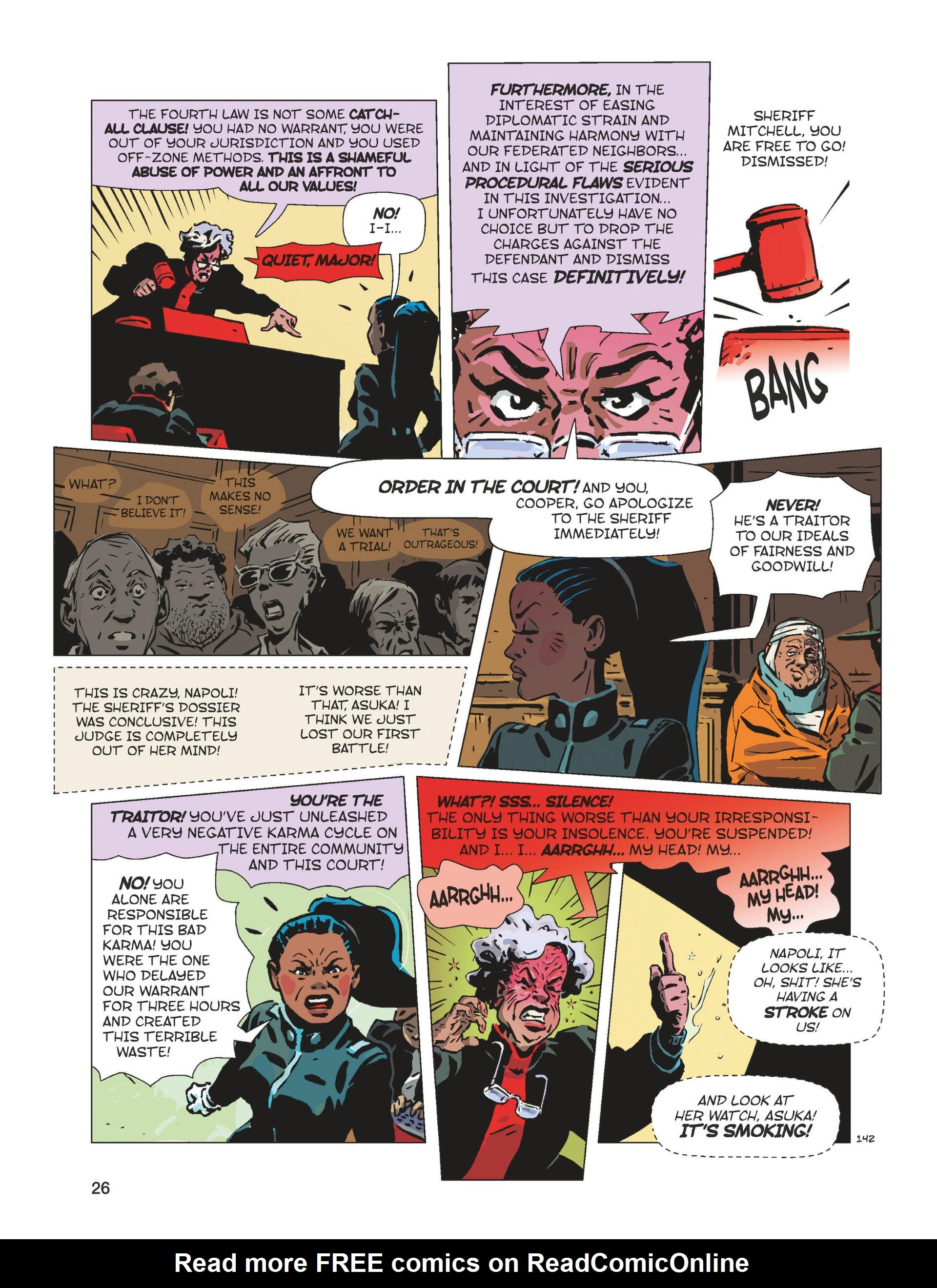 Read online Karma City comic -  Issue #6 - 28