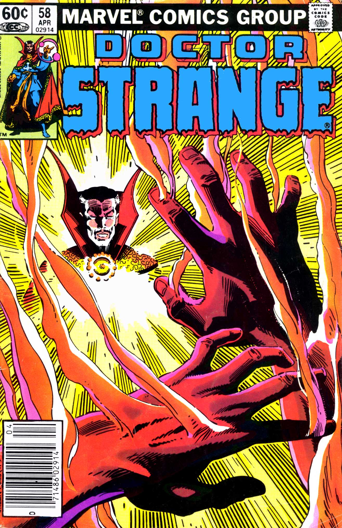 Read online Doctor Strange (1974) comic -  Issue #58 - 1