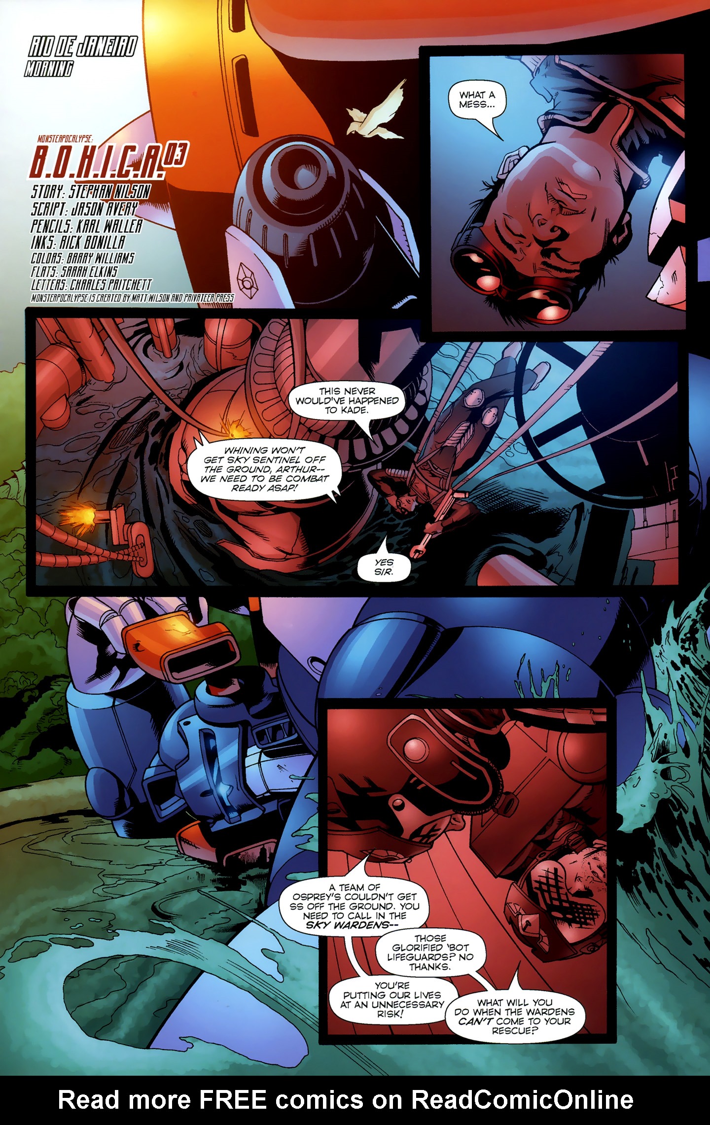 Read online Monsterpocalypse comic -  Issue #3 - 3