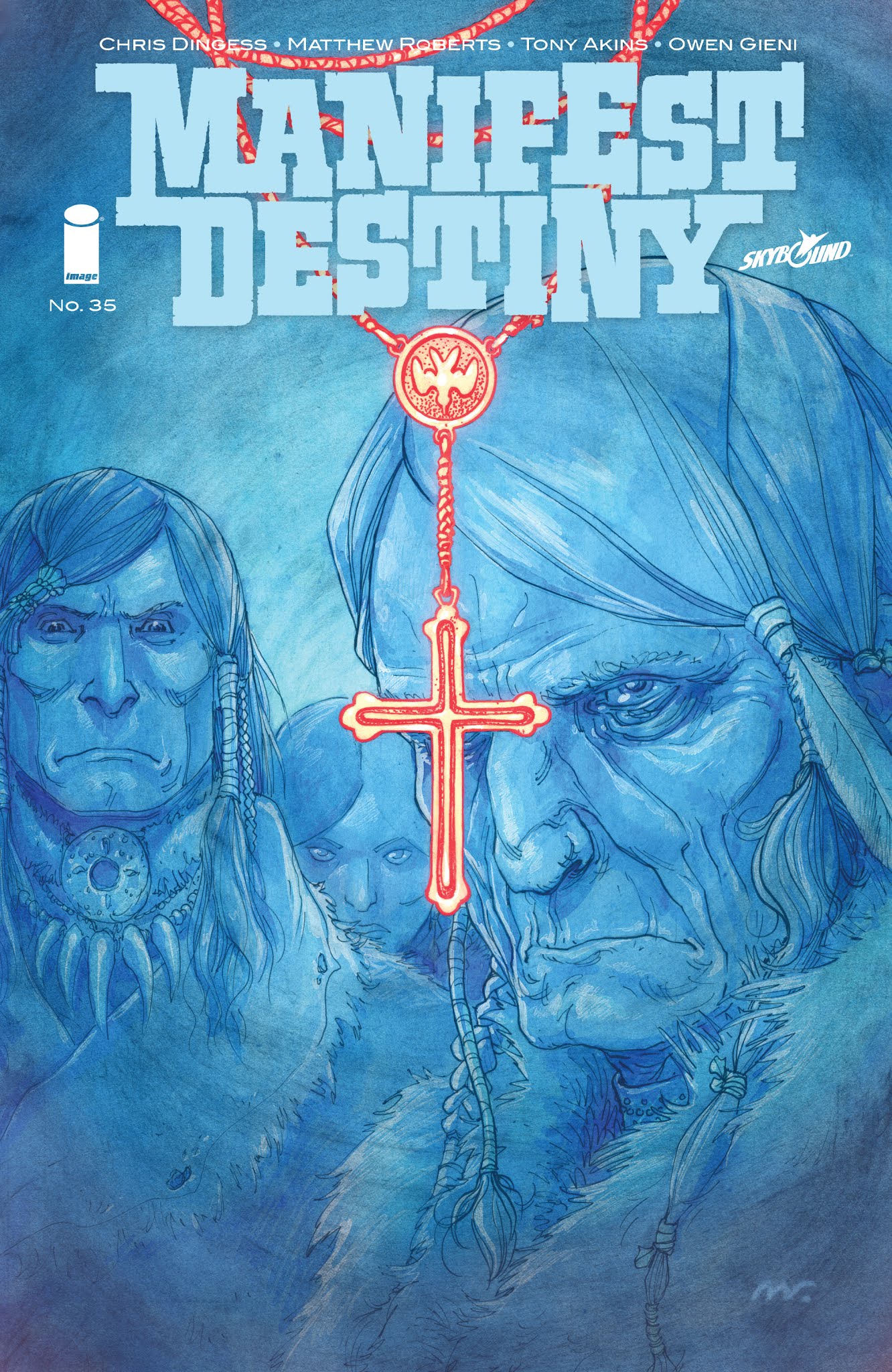 Read online Manifest Destiny comic -  Issue #35 - 1