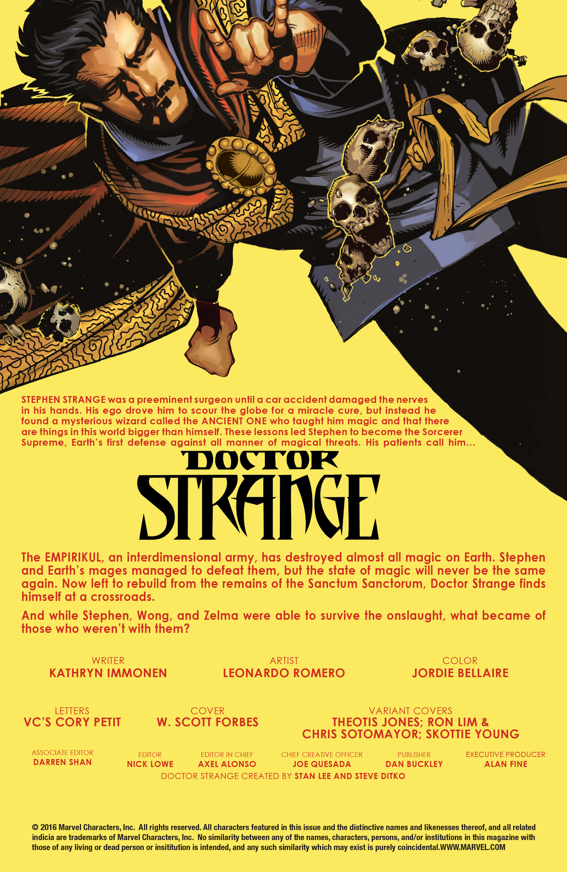 Read online Doctor Strange (2015) comic -  Issue # Annual 1 - 2