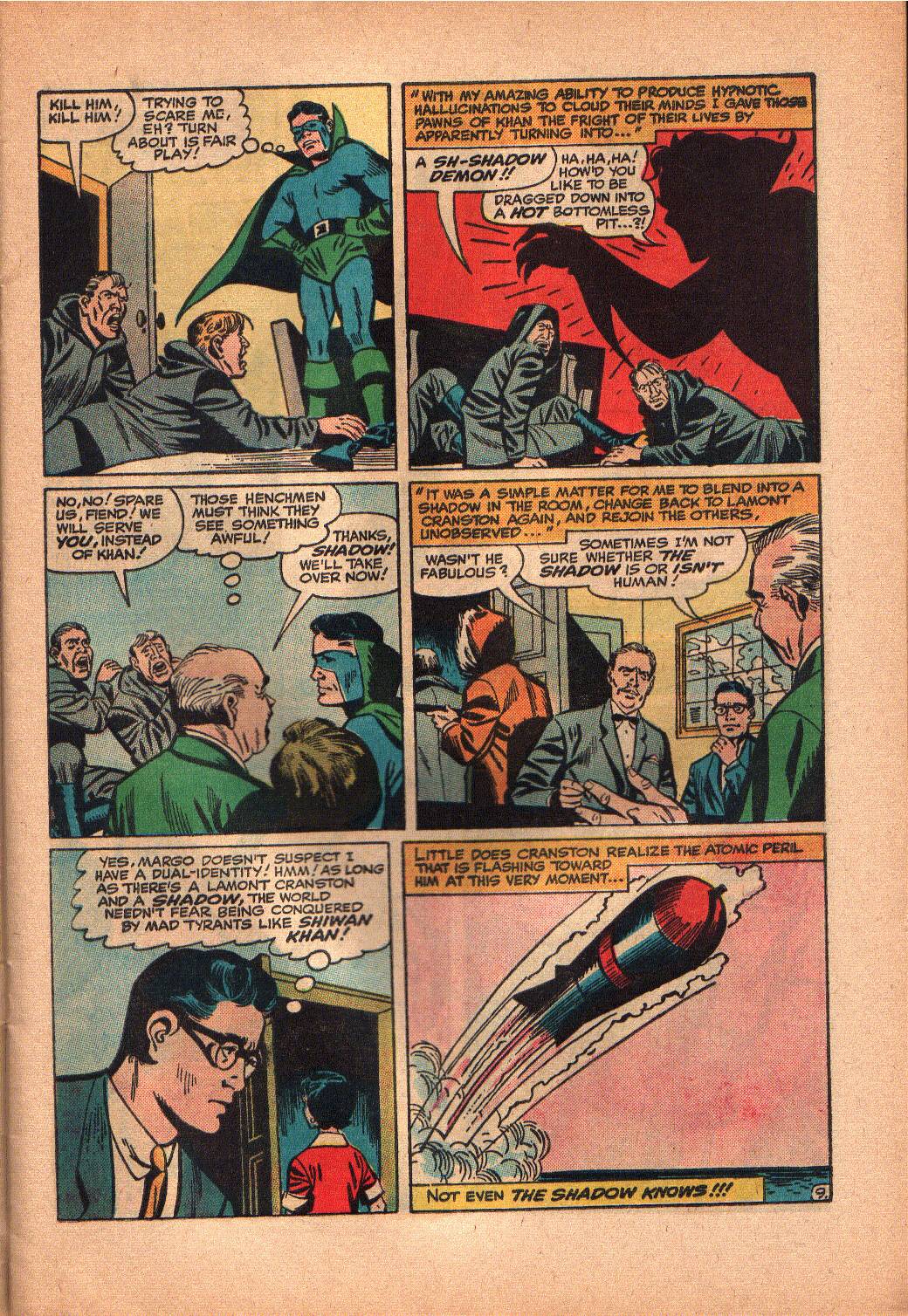 Read online The Shadow (1964) comic -  Issue #5 - 10
