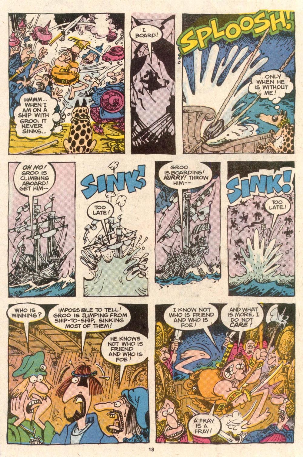 Read online Sergio Aragonés Groo the Wanderer comic -  Issue #54 - 18