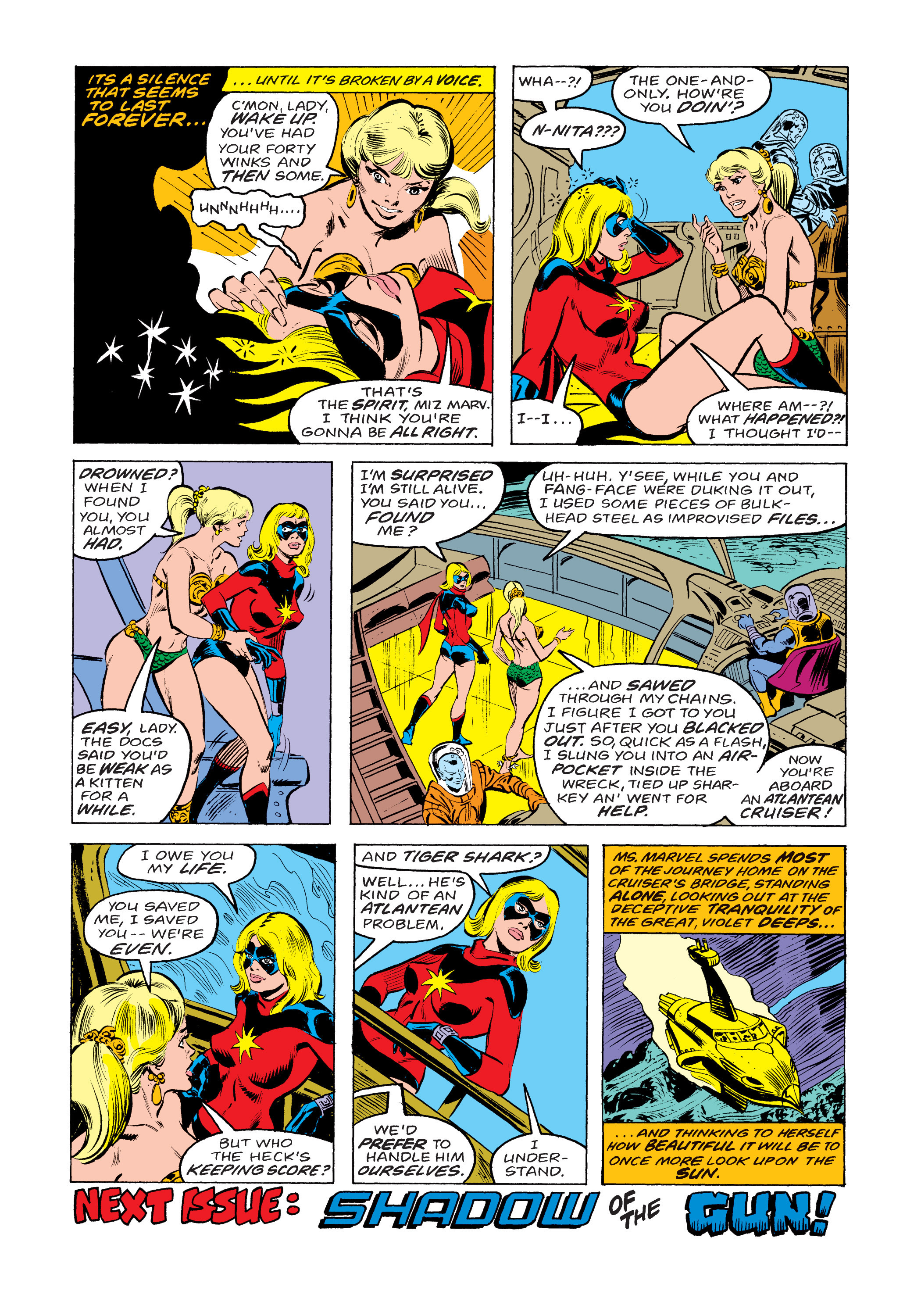 Read online Ms. Marvel (1977) comic -  Issue #16 - 18