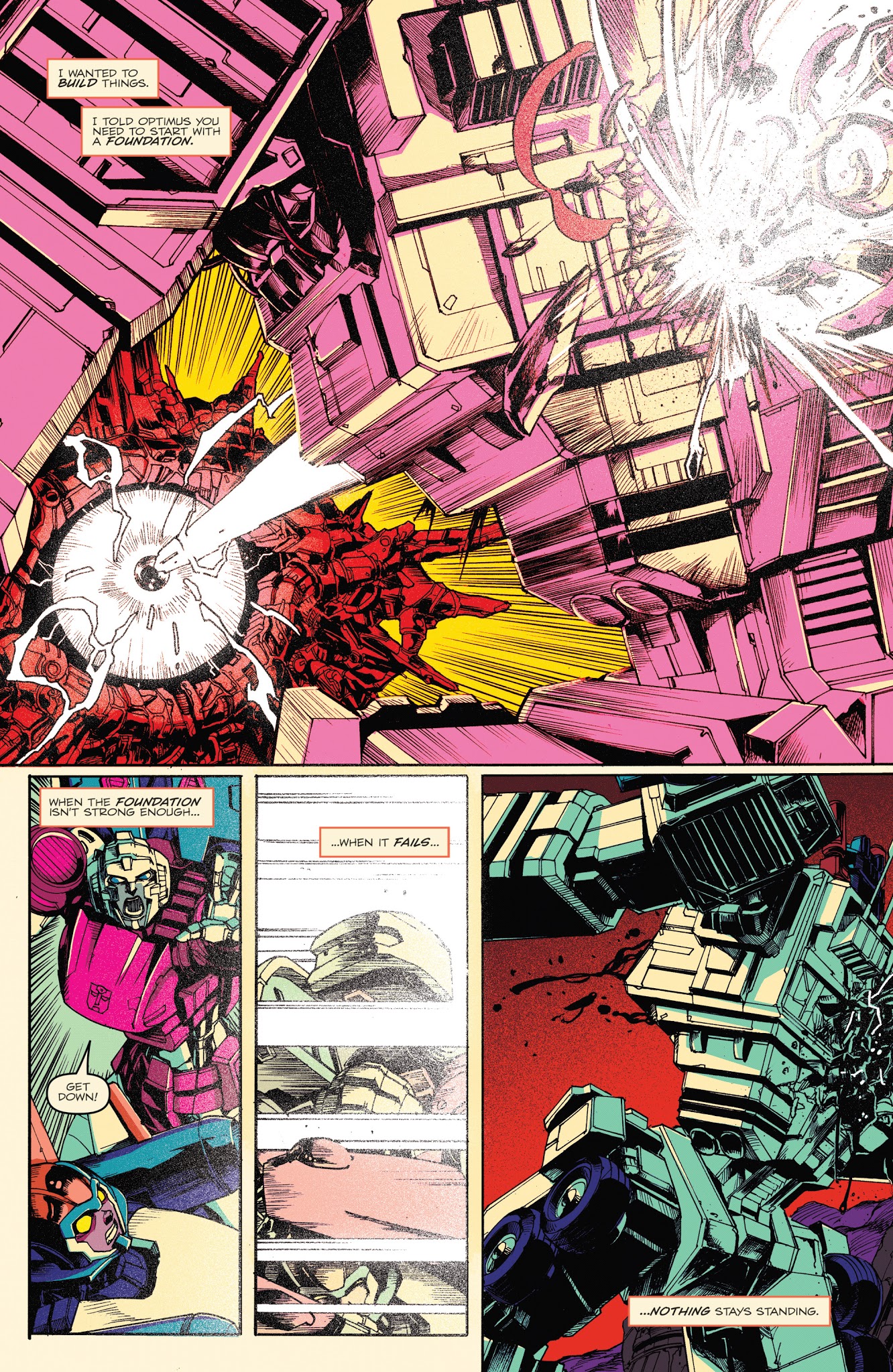 Read online Optimus Prime comic -  Issue #17 - 22