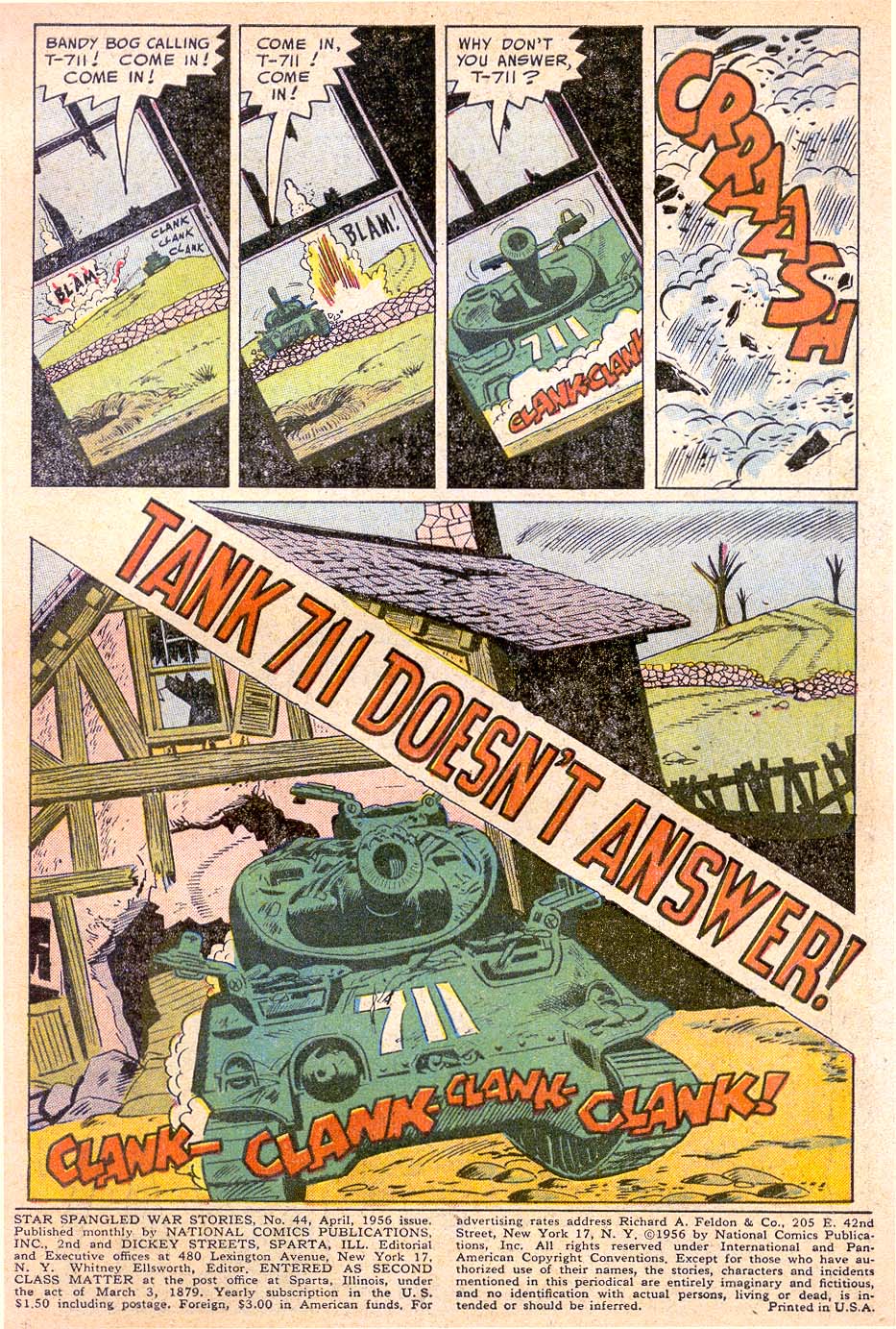 Read online Star Spangled War Stories (1952) comic -  Issue #44 - 3