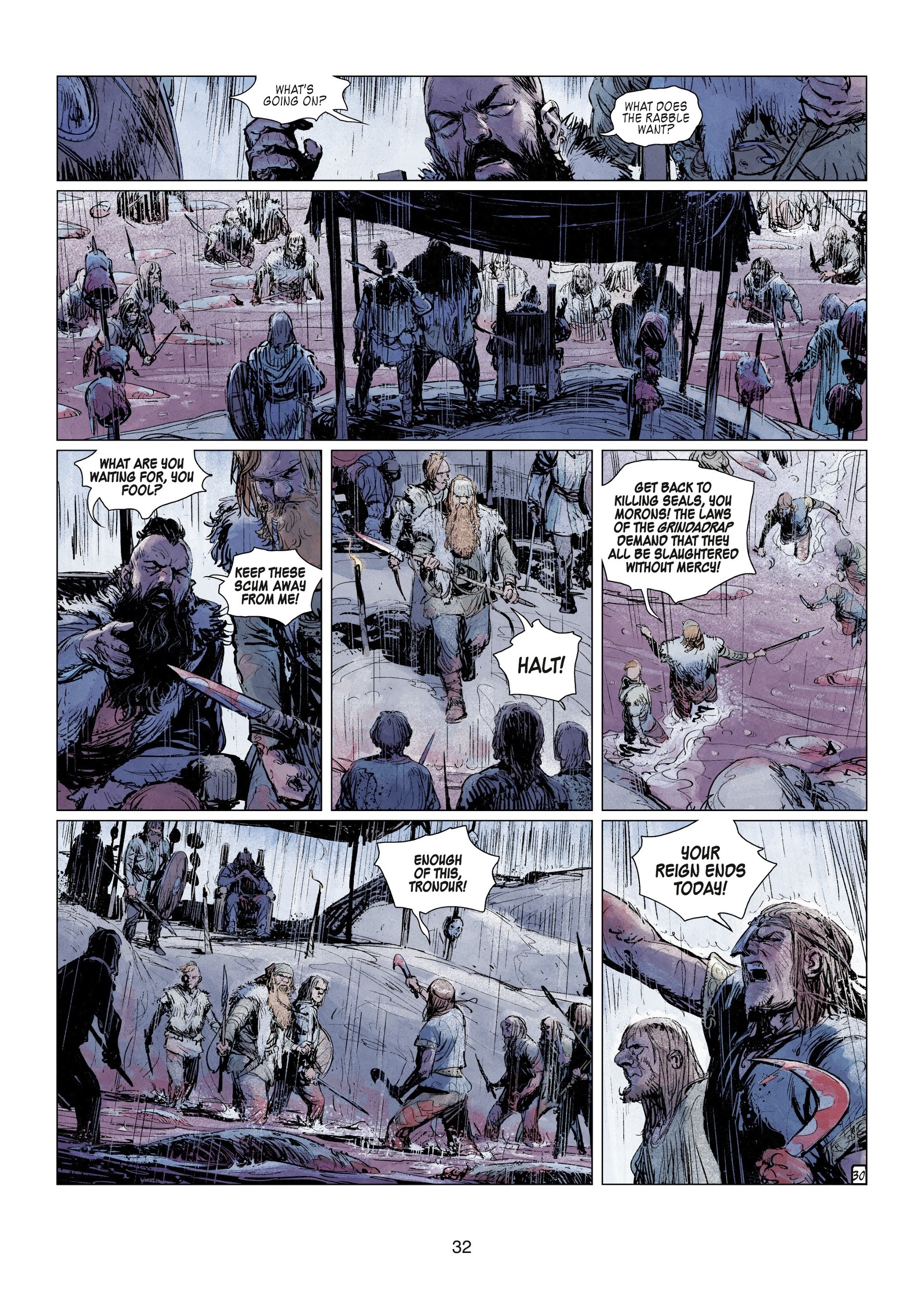 Read online Thorgal comic -  Issue #30 - 34