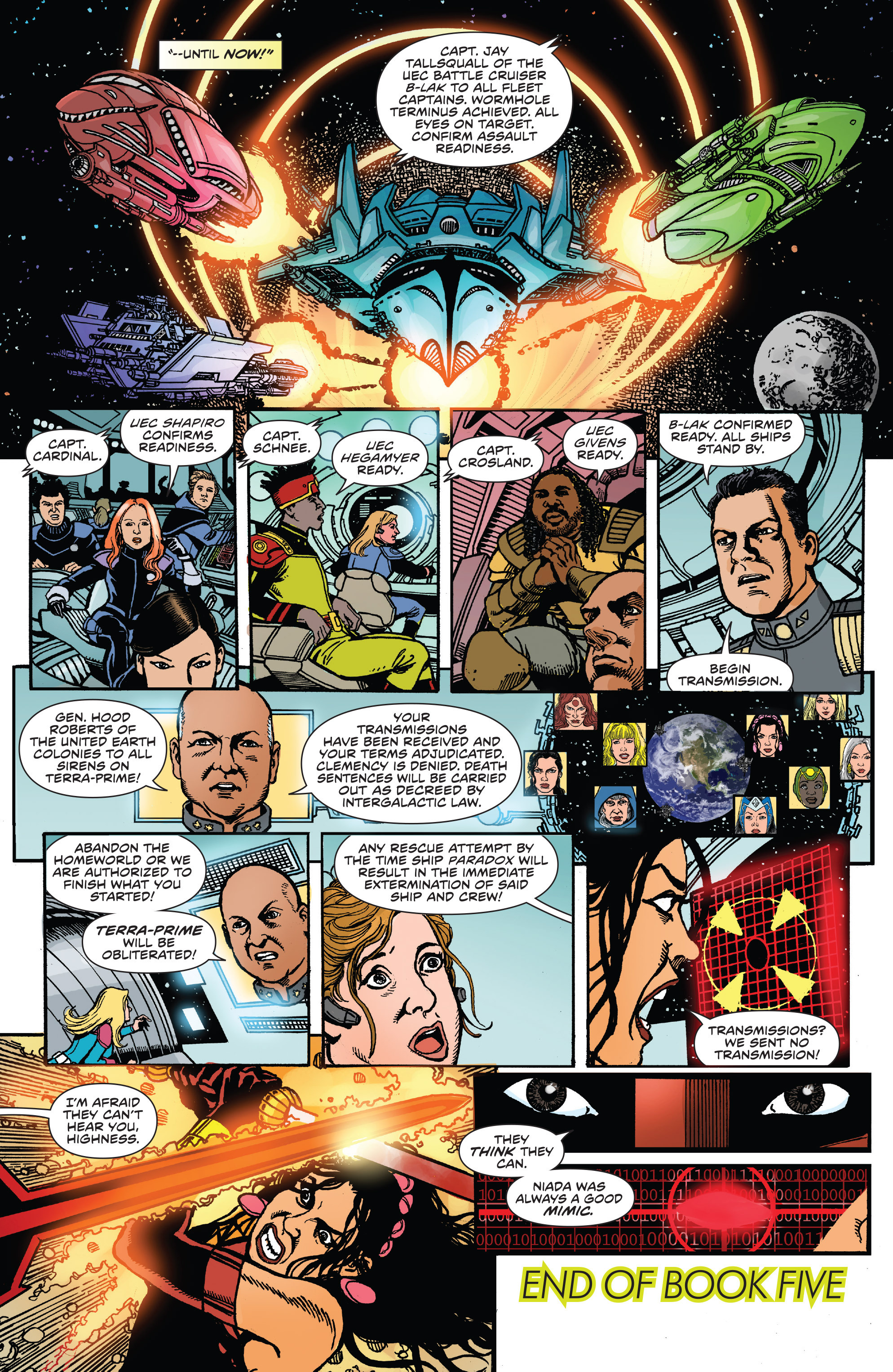Read online George Pérez's Sirens comic -  Issue #5 - 24