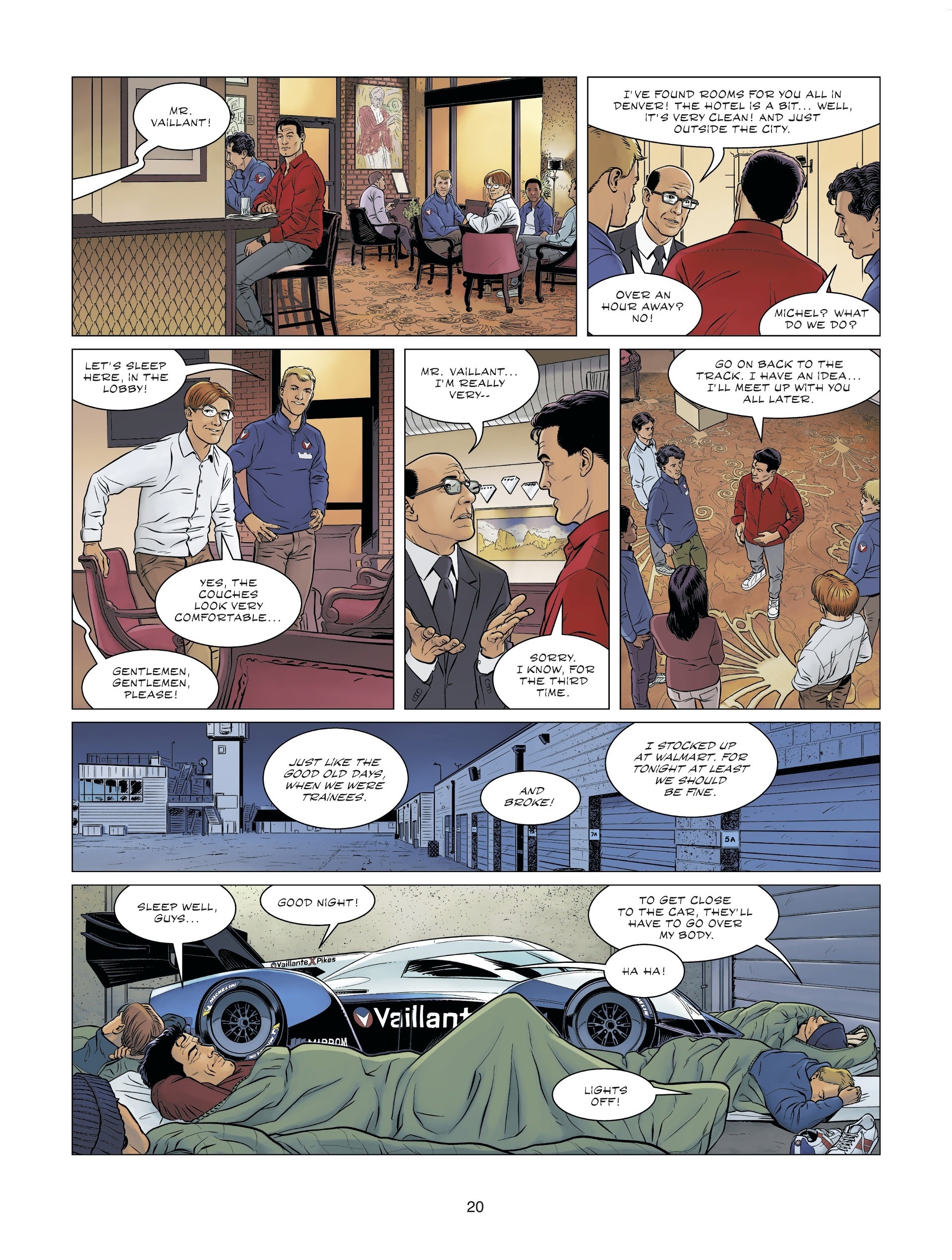 Read online Michel Vaillant comic -  Issue #10 - 20
