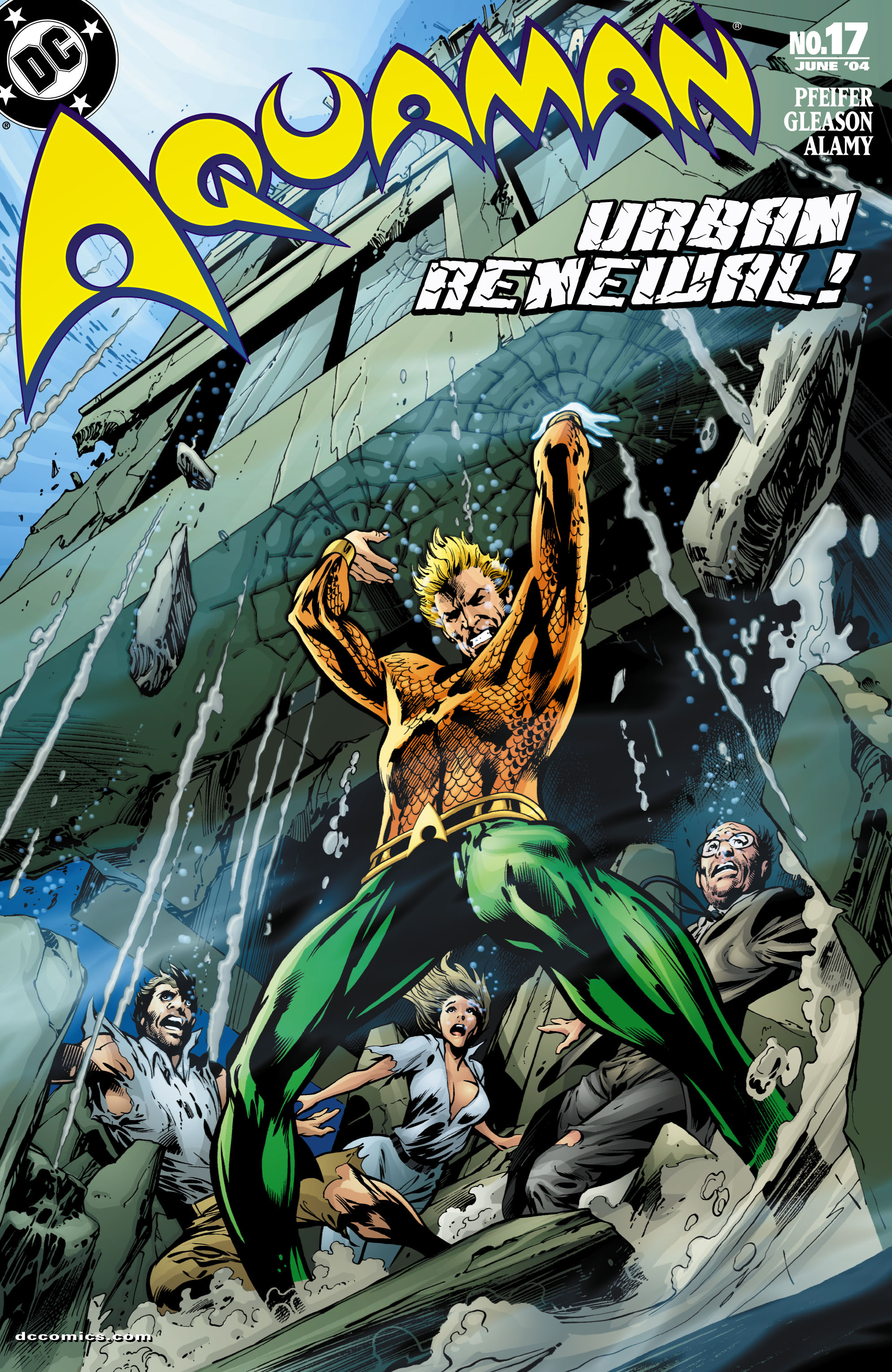 Read online Aquaman (2003) comic -  Issue #17 - 1