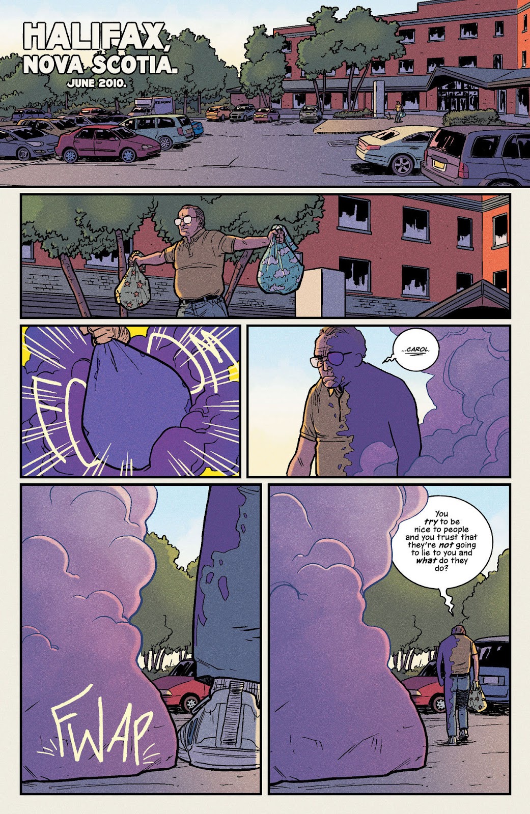 There's Something Wrong With Patrick Todd issue 1 - Page 5