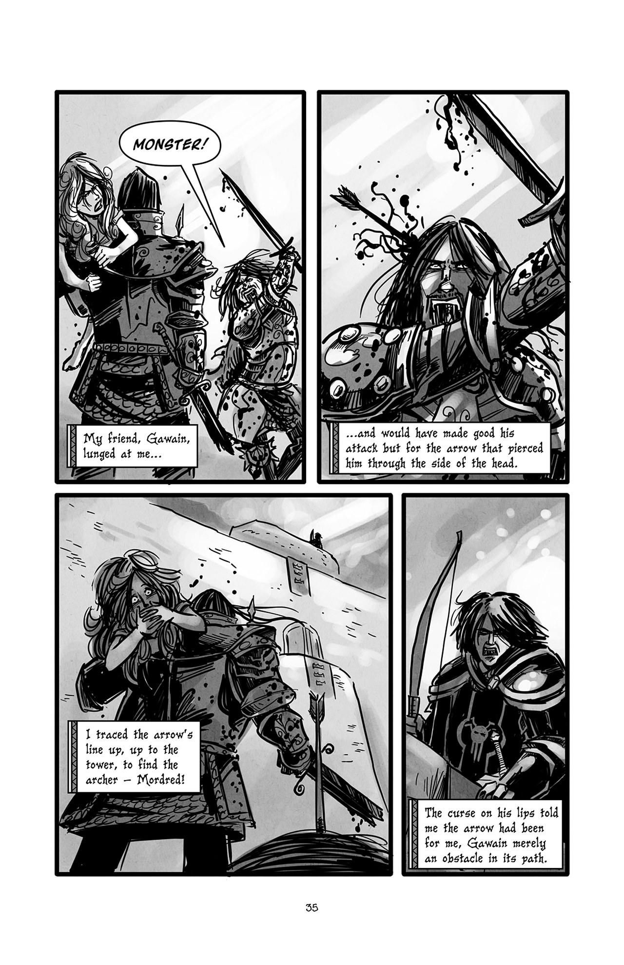 Read online Knights of the Living Dead comic -  Issue #2 - 18