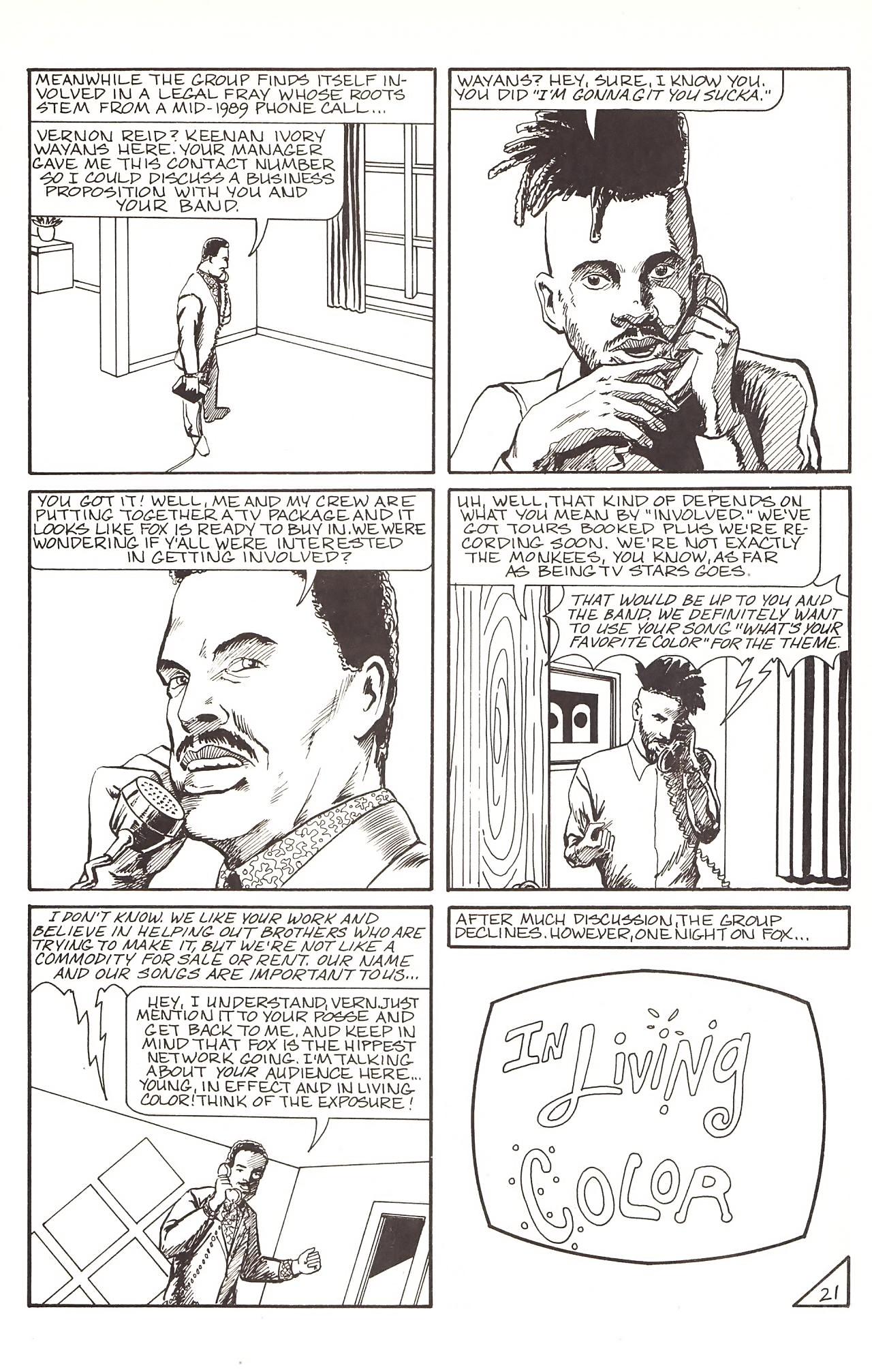 Read online Rock N' Roll Comics comic -  Issue #23 - 23