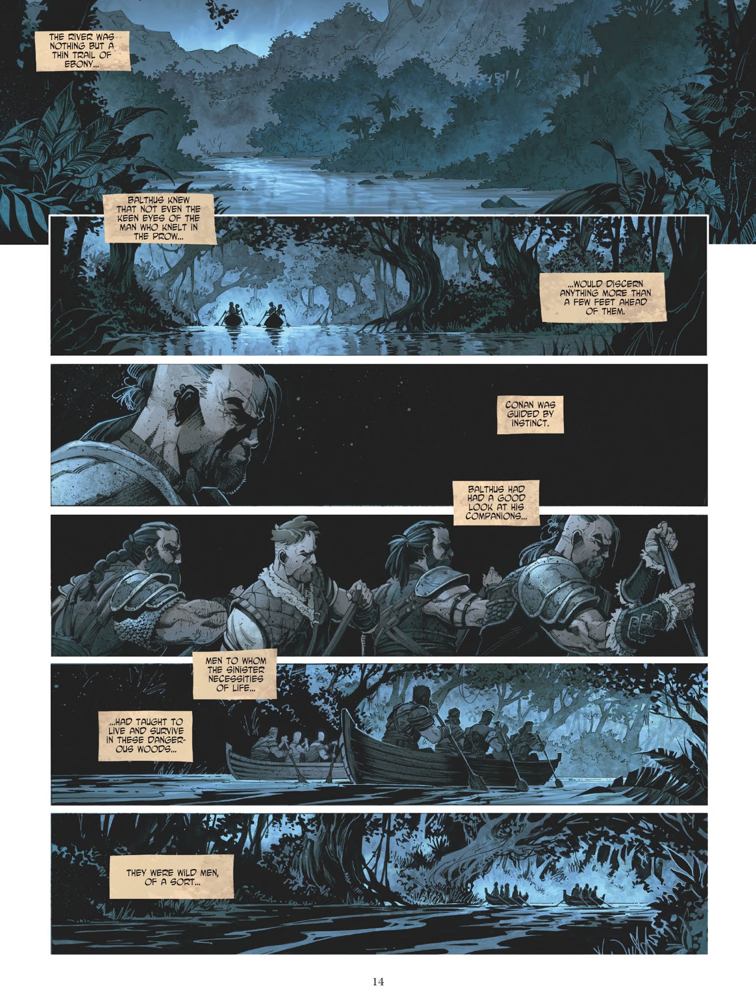 Read online Conan le Cimmérien - La Reine de la côte noire comic -  Issue #3 - 16