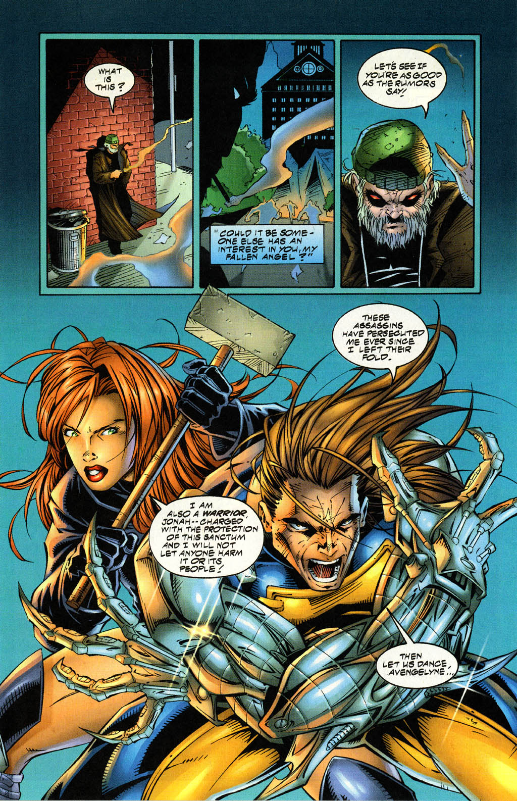 Read online Avengelyne (1996) comic -  Issue #4 - 10