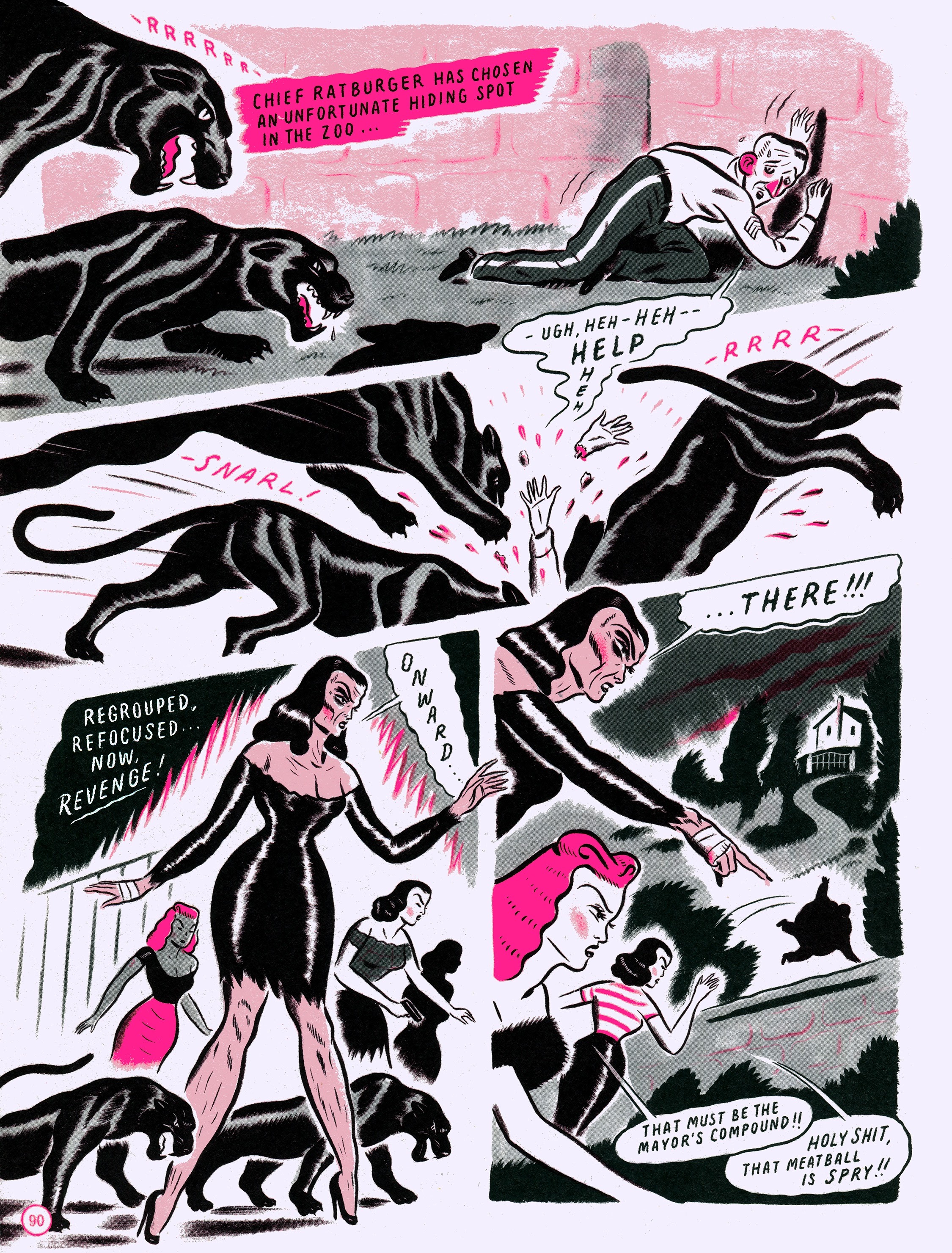Read online Mean Girls Club: Pink Dawn comic -  Issue # TPB - 85