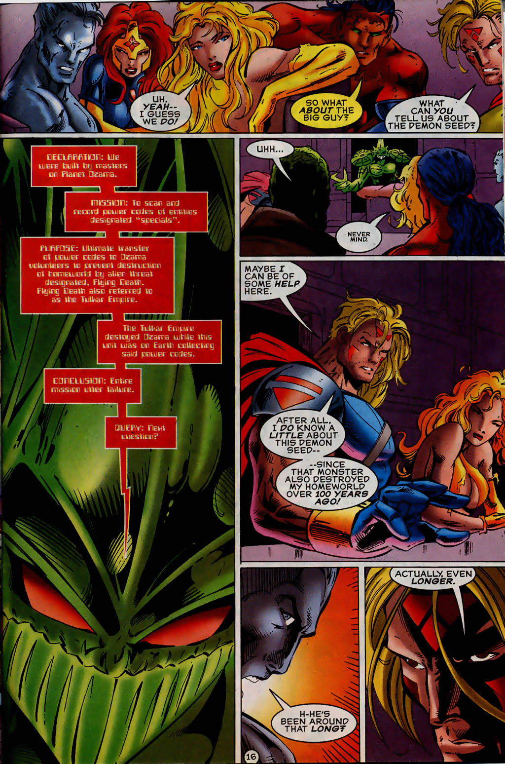 Read online UltraForce (1995) comic -  Issue #13 - 17