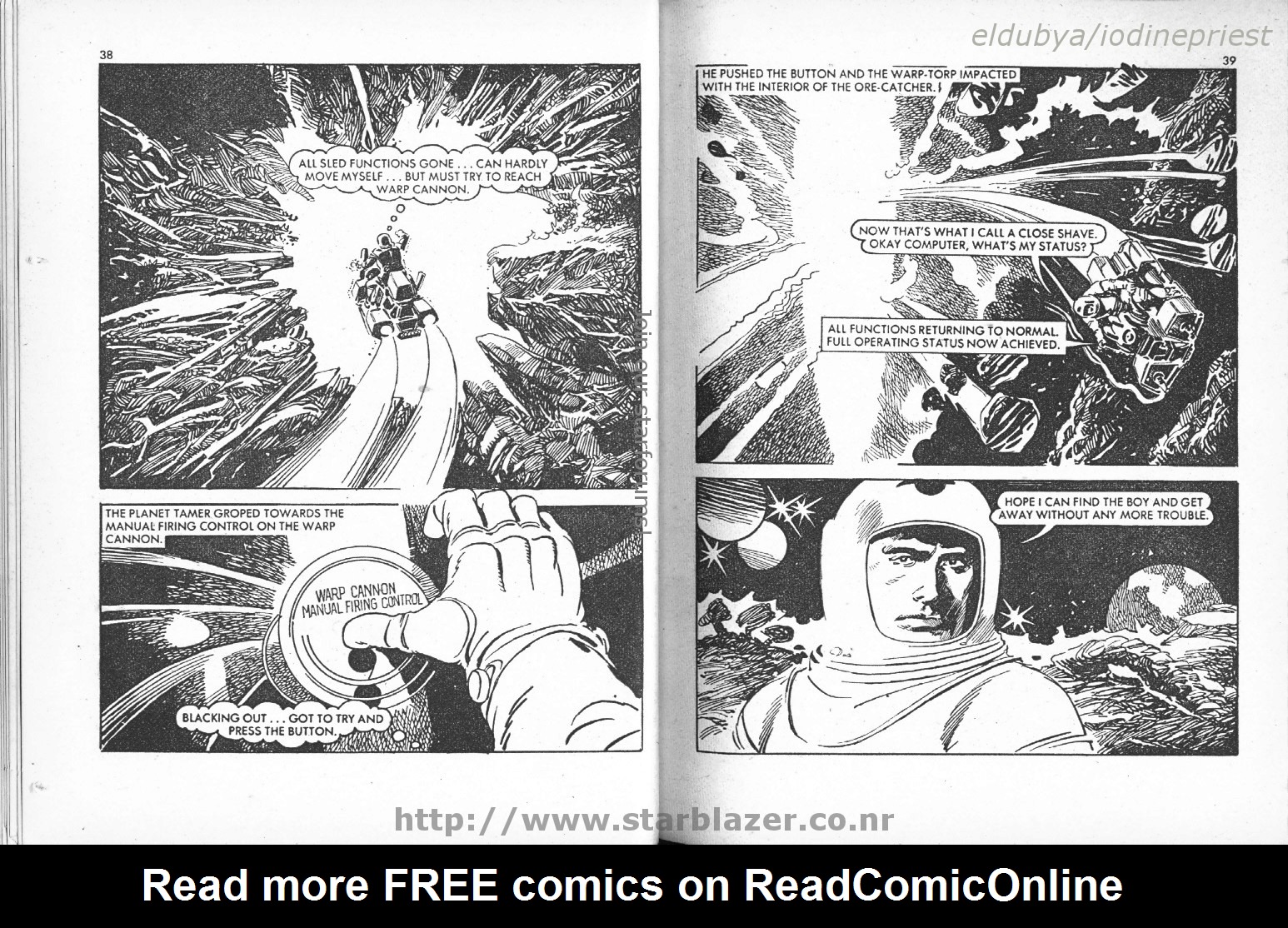 Read online Starblazer comic -  Issue #40 - 21