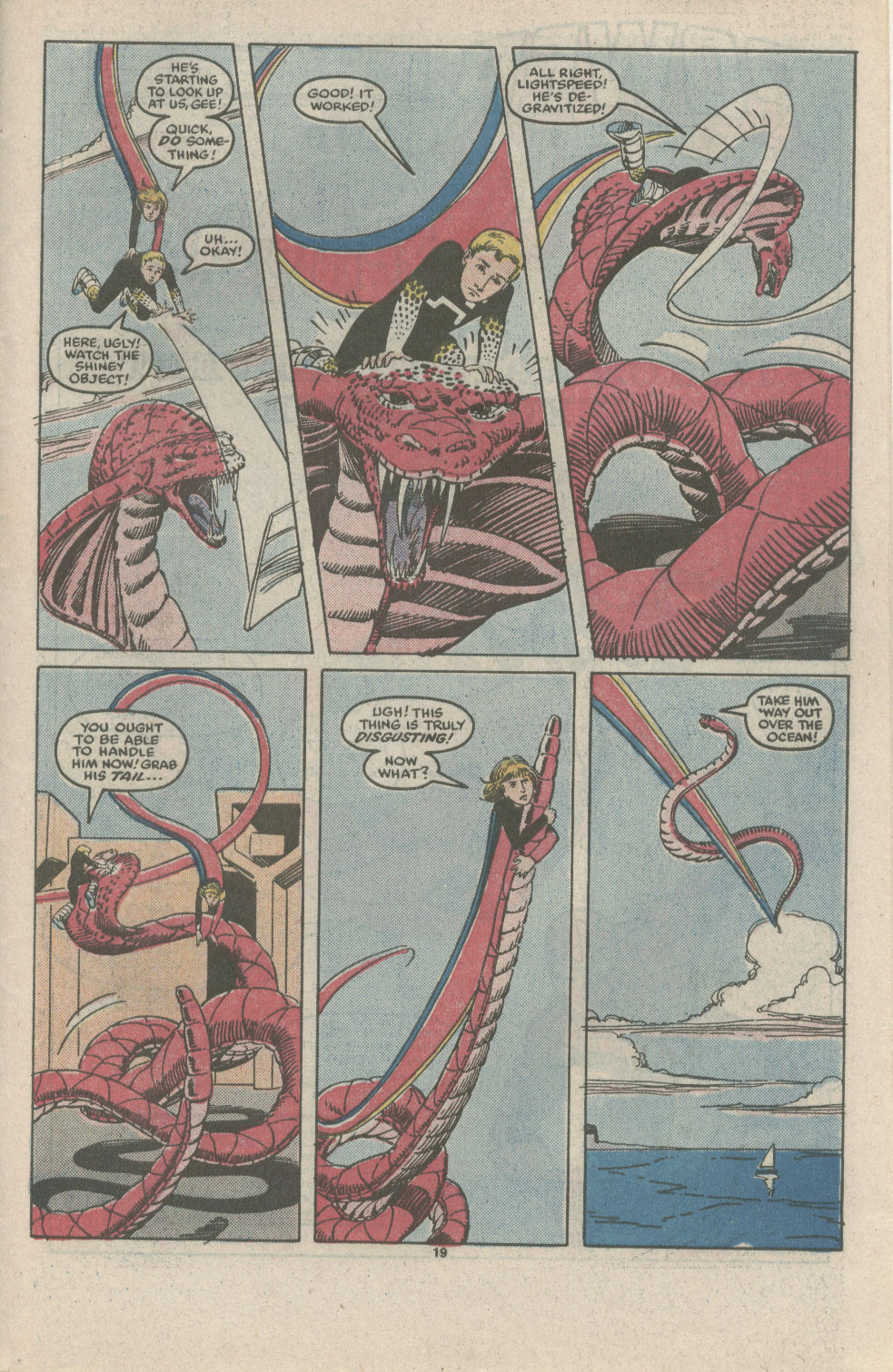 Read online Power Pack (1984) comic -  Issue #9 - 21