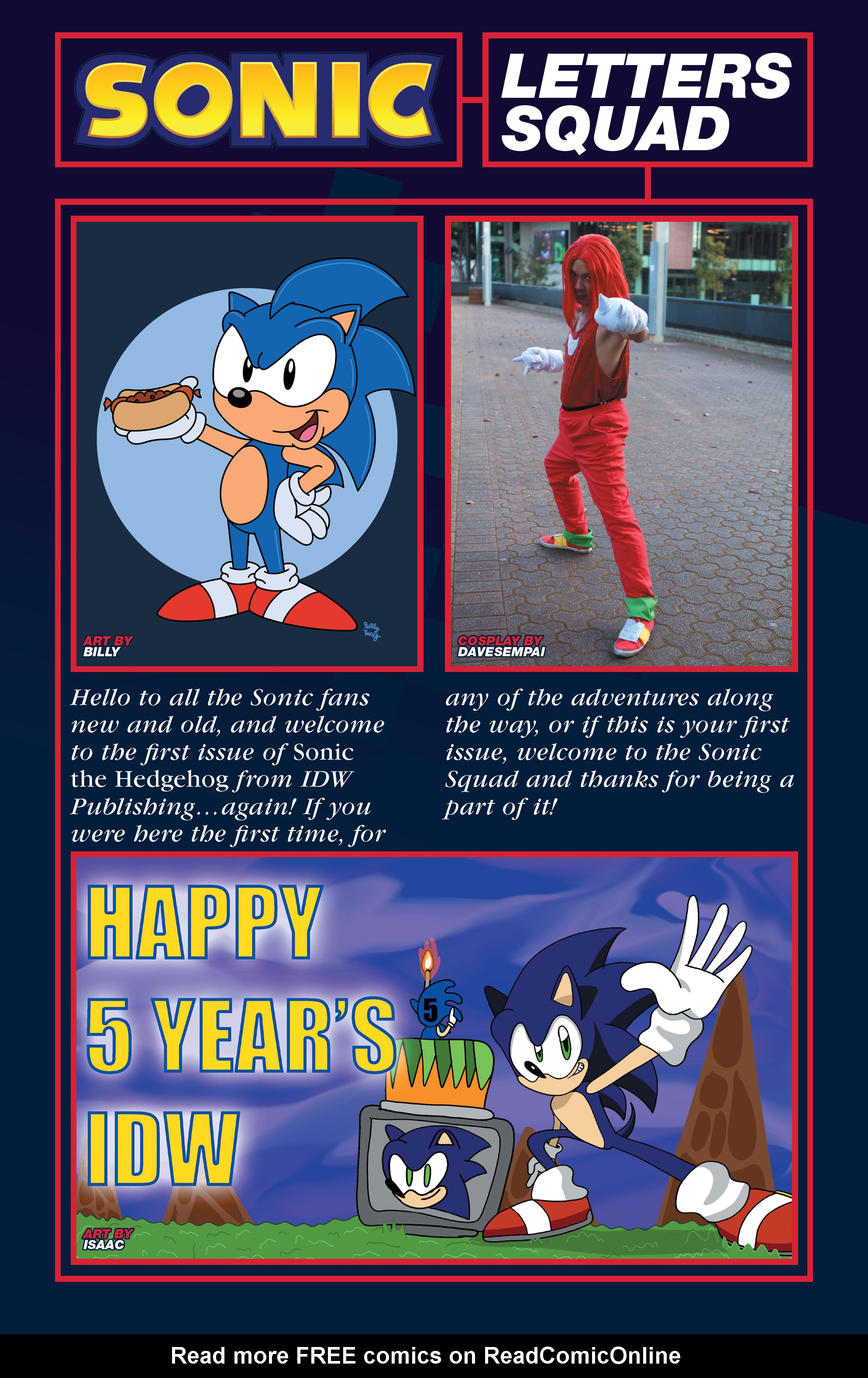 Read online Sonic the Hedgehog (2018) comic -  Issue # _5th Anniversary Edition - 42