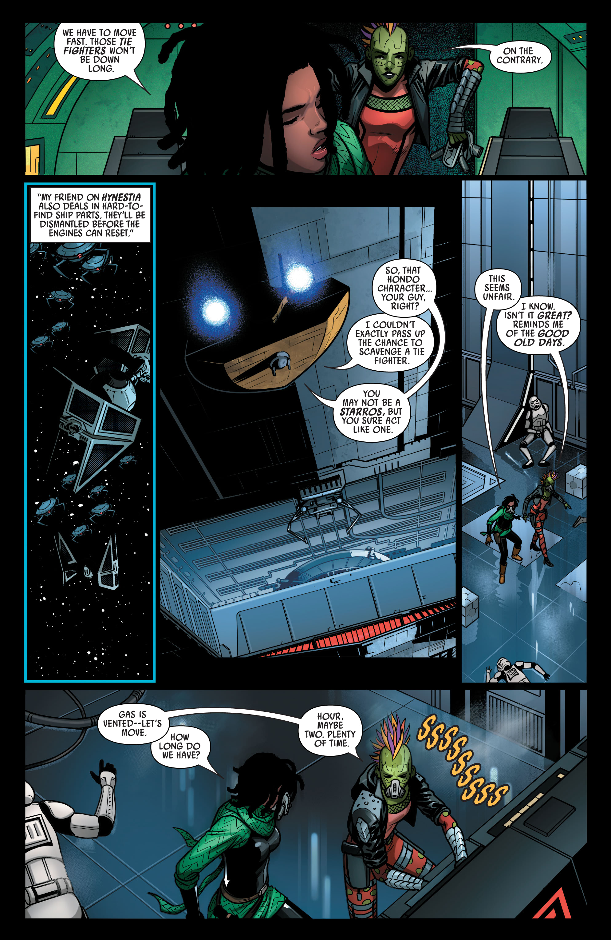 Read online Star Wars: Sana Starros comic -  Issue #5 - 9