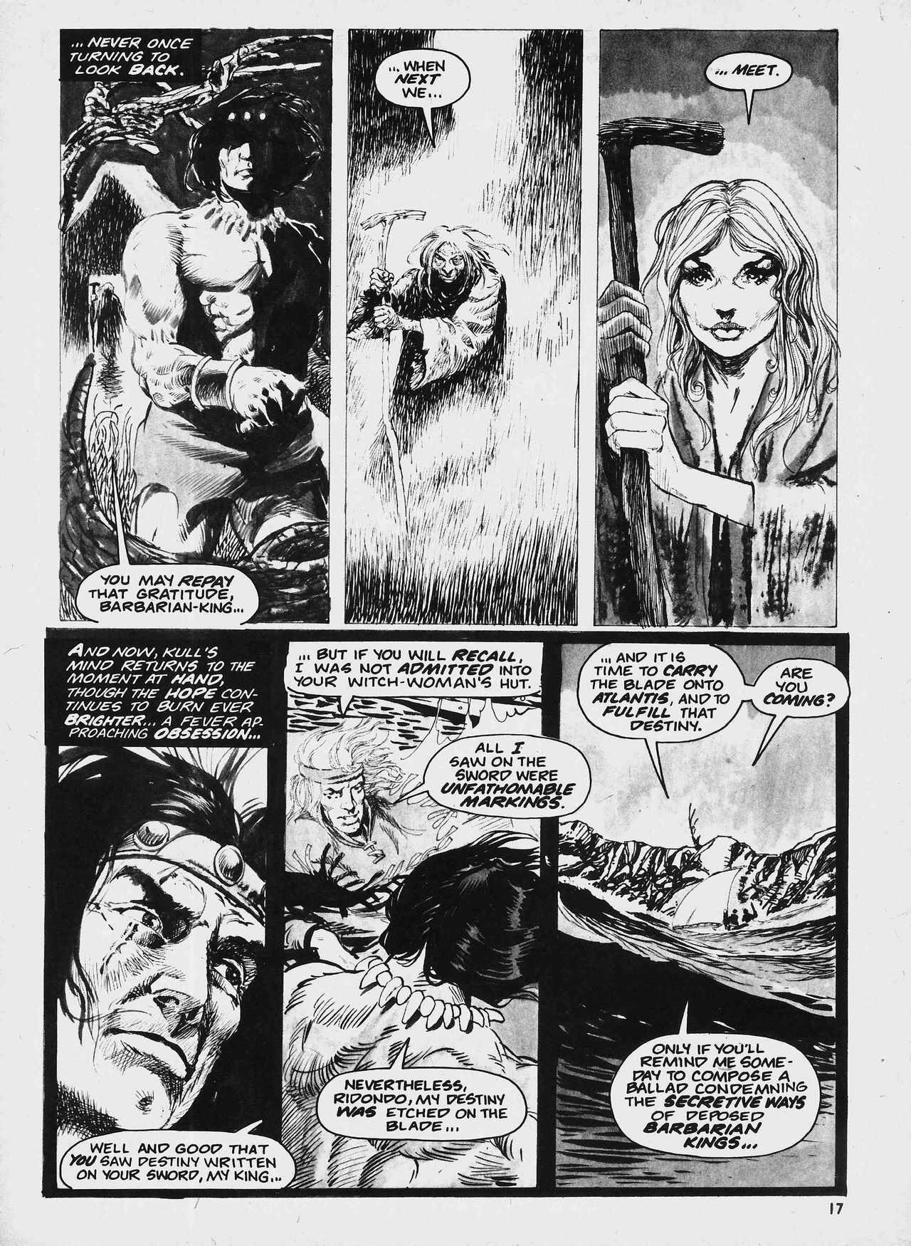 Read online Kull and the Barbarians comic -  Issue #3 - 17