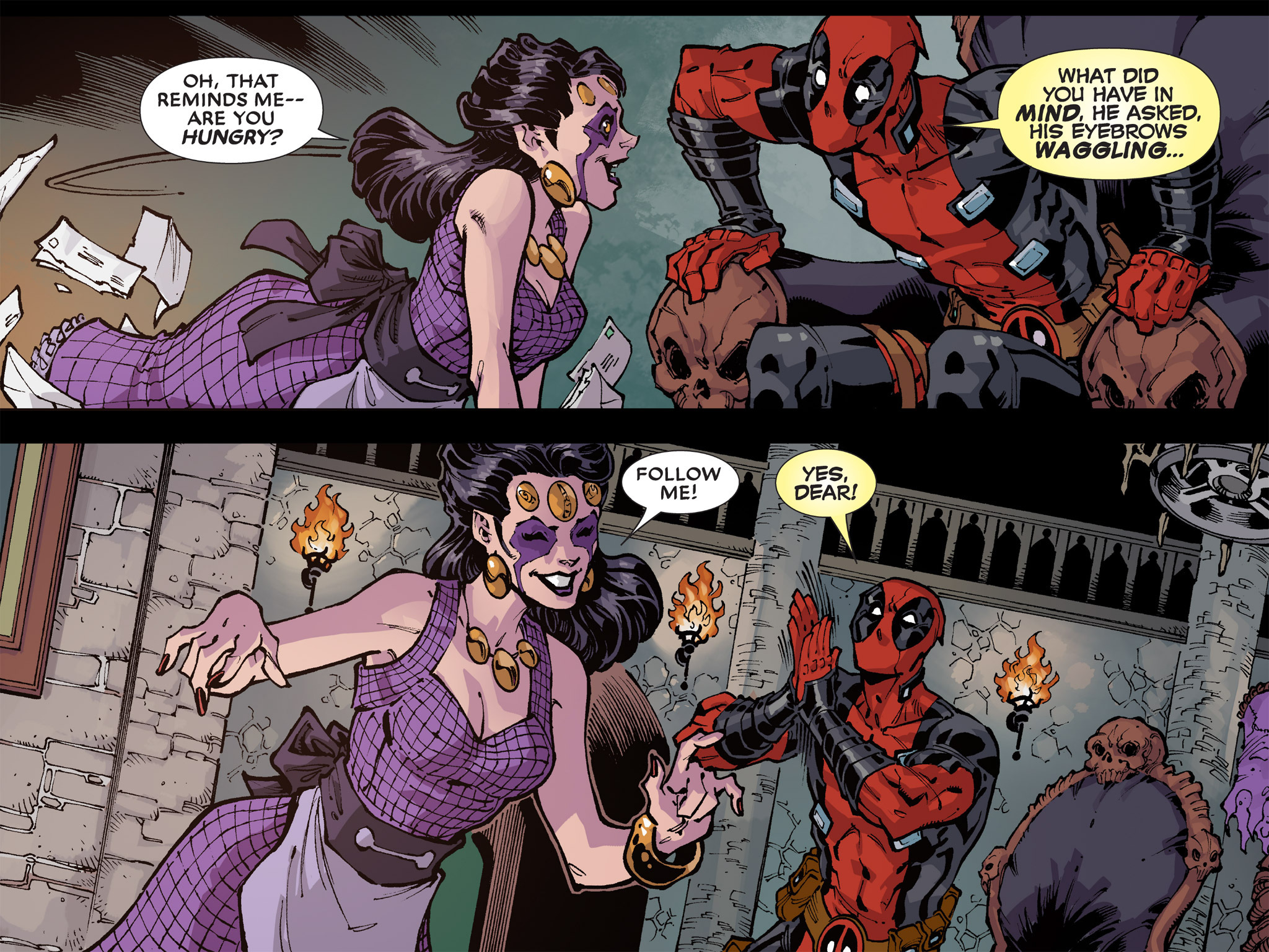 Read online Deadpool: Too Soon? Infinite Comic comic -  Issue #4 - 55