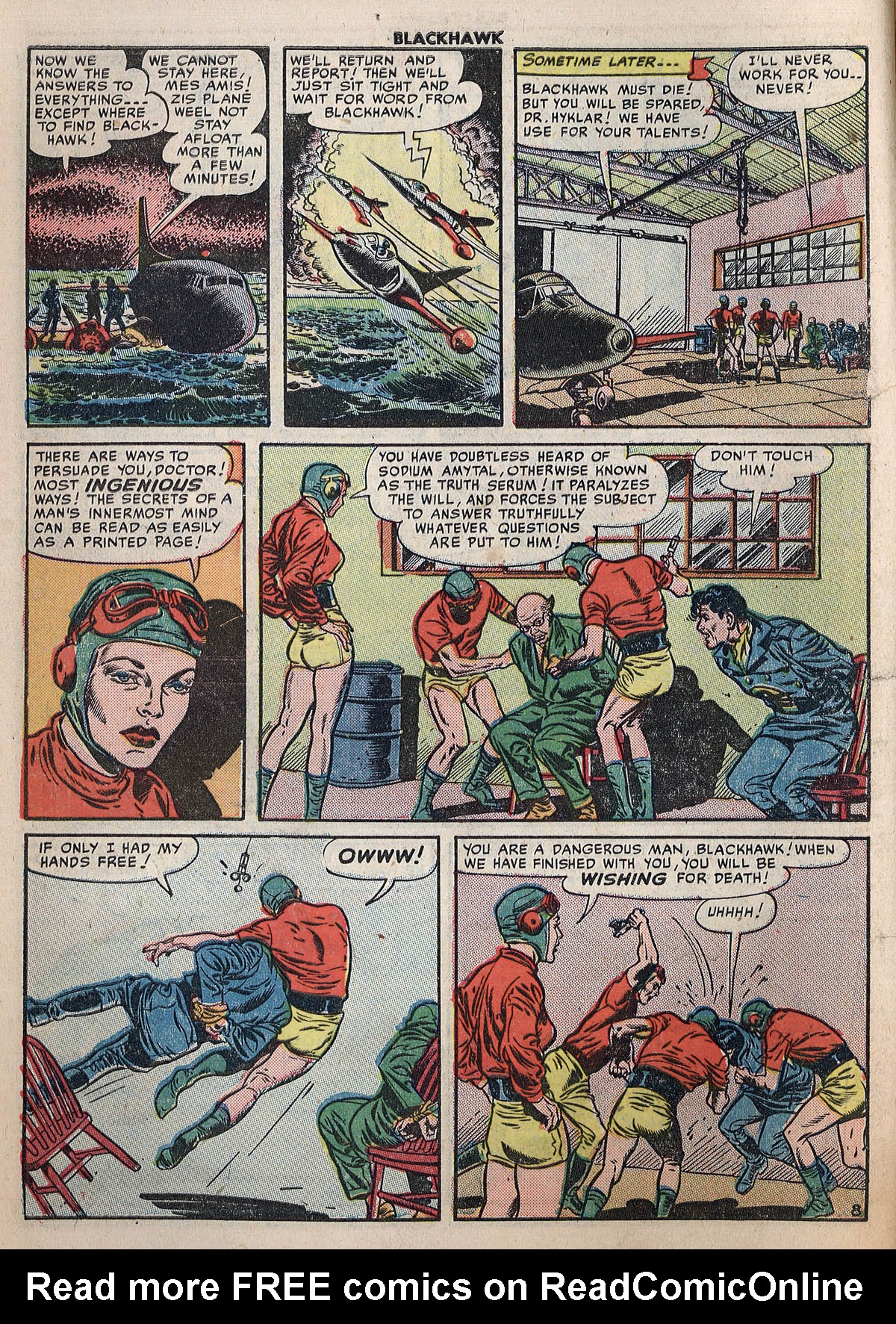 Read online Blackhawk (1957) comic -  Issue #46 - 10