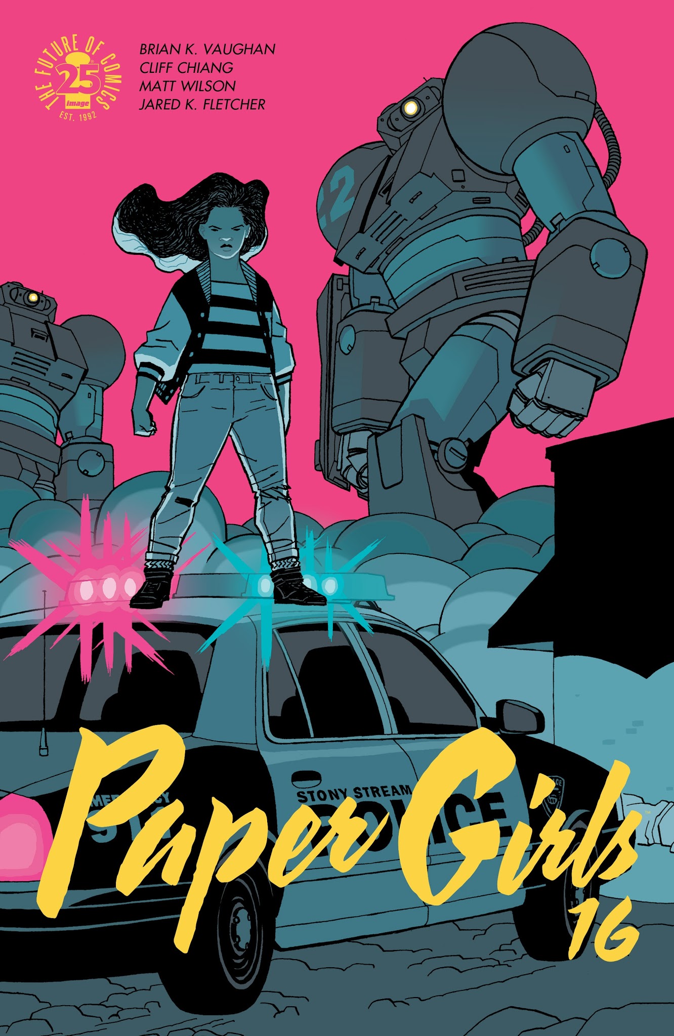 Read online Paper Girls comic -  Issue #16 - 1