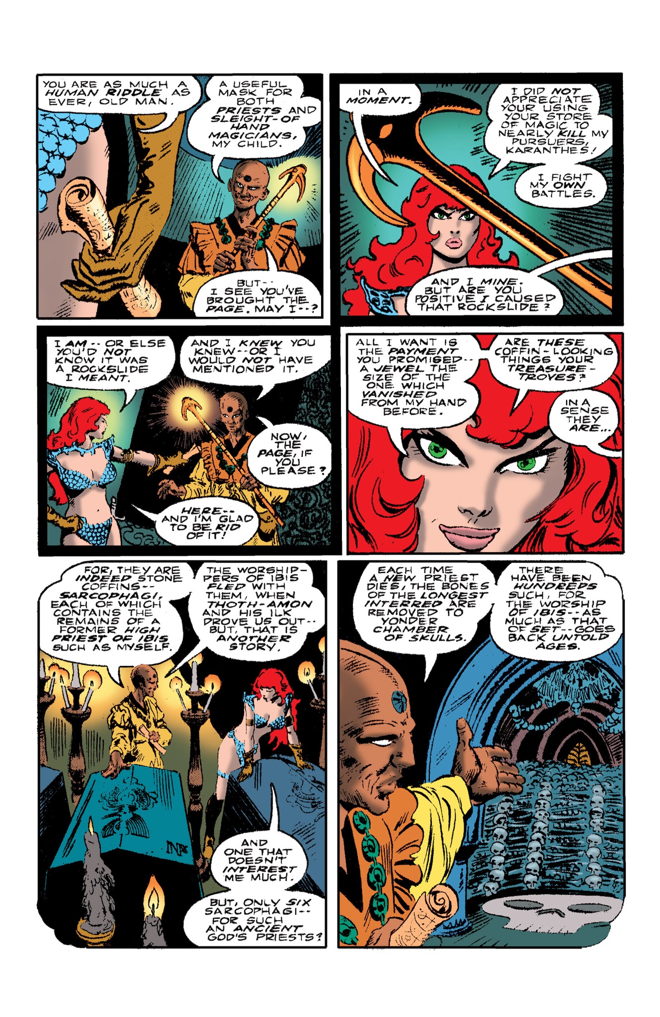 Read online The Adventures of Red Sonja comic -  Issue # TPB 1 - 121