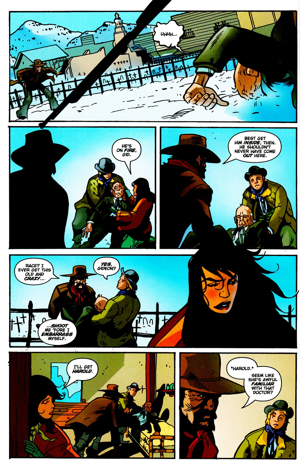 Read online Desperadoes: Epidemic! comic -  Issue # Full - 19