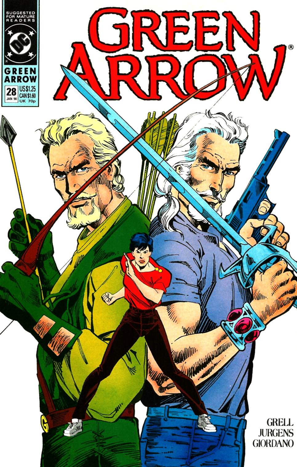 Read online Green Arrow (1988) comic -  Issue #28 - 1