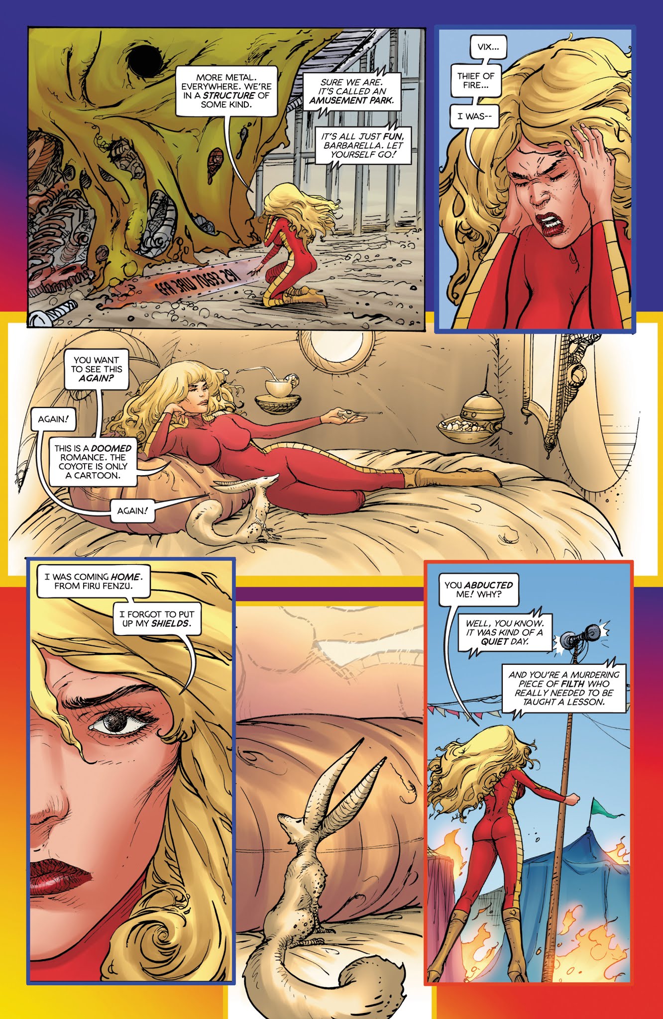 Read online Barbarella (2017) comic -  Issue #12 - 18