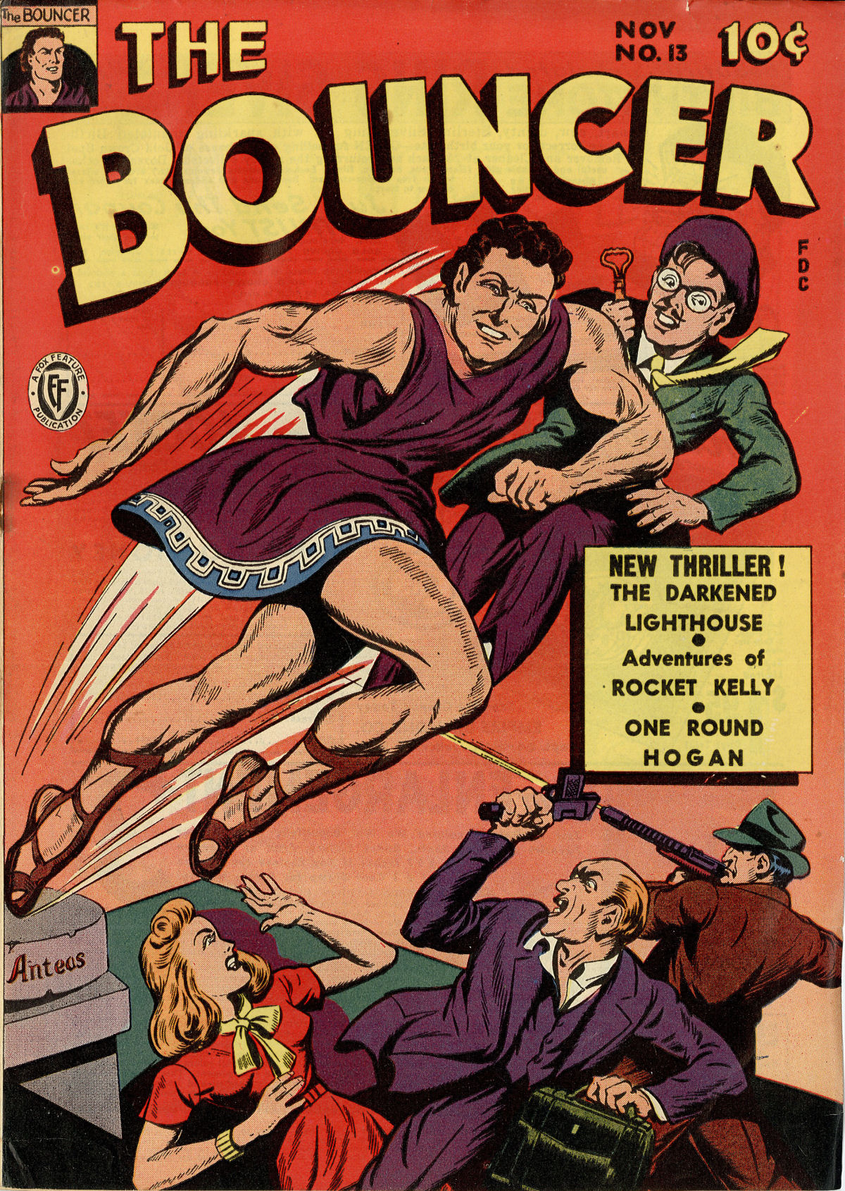 Read online The Bouncer (1944) comic -  Issue #13 - 1