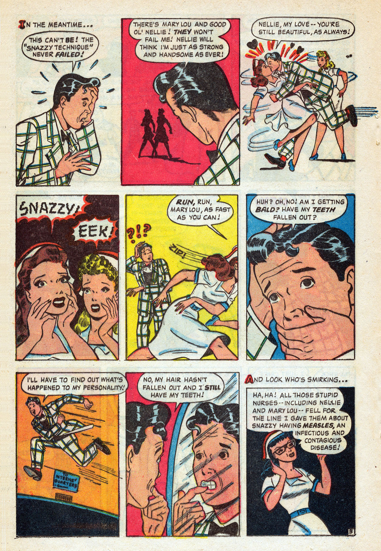 Read online Nellie The Nurse (1945) comic -  Issue #14 - 18