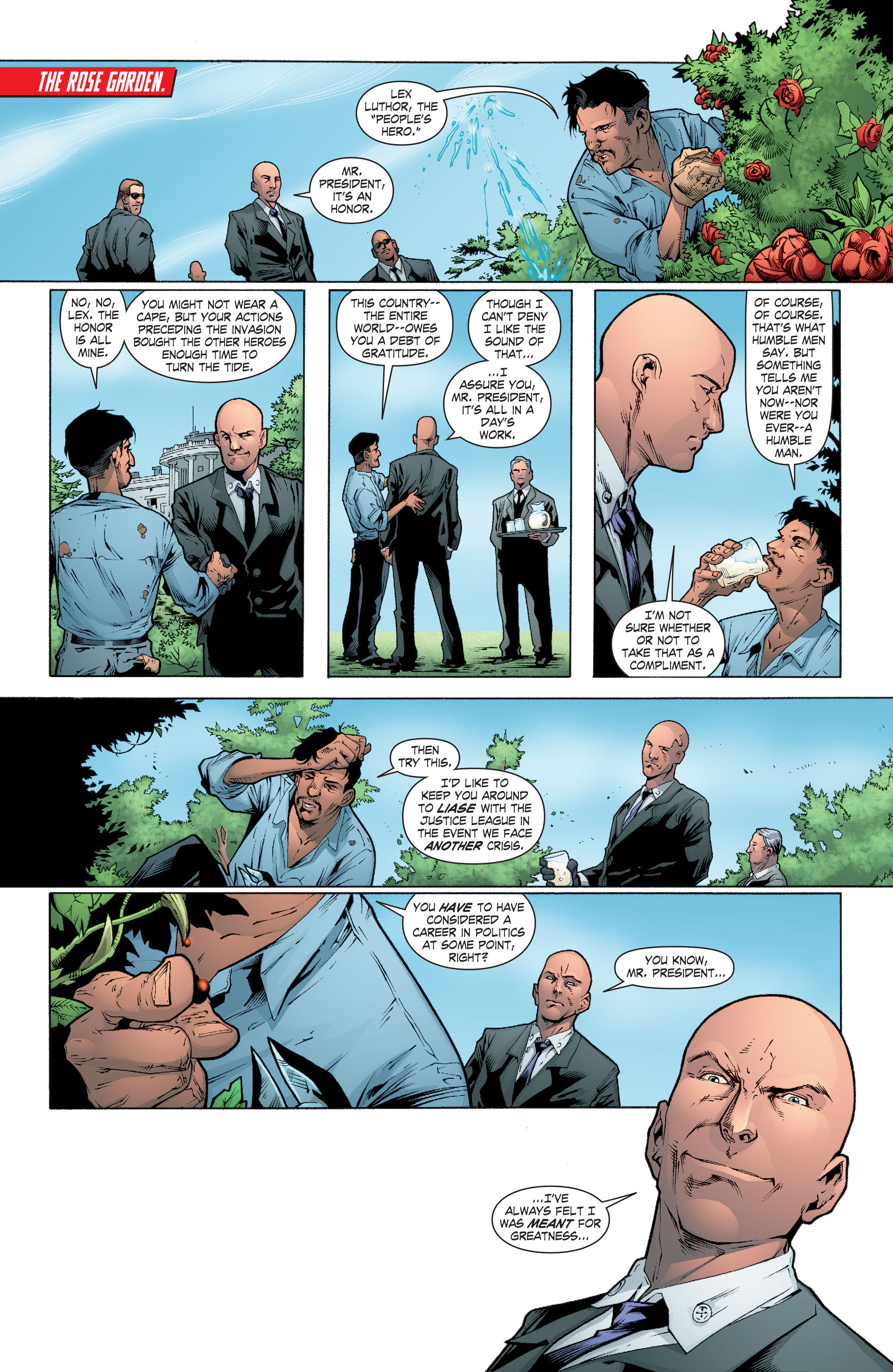 Read online Smallville Season 11 [II] comic -  Issue # TPB 9 - 122