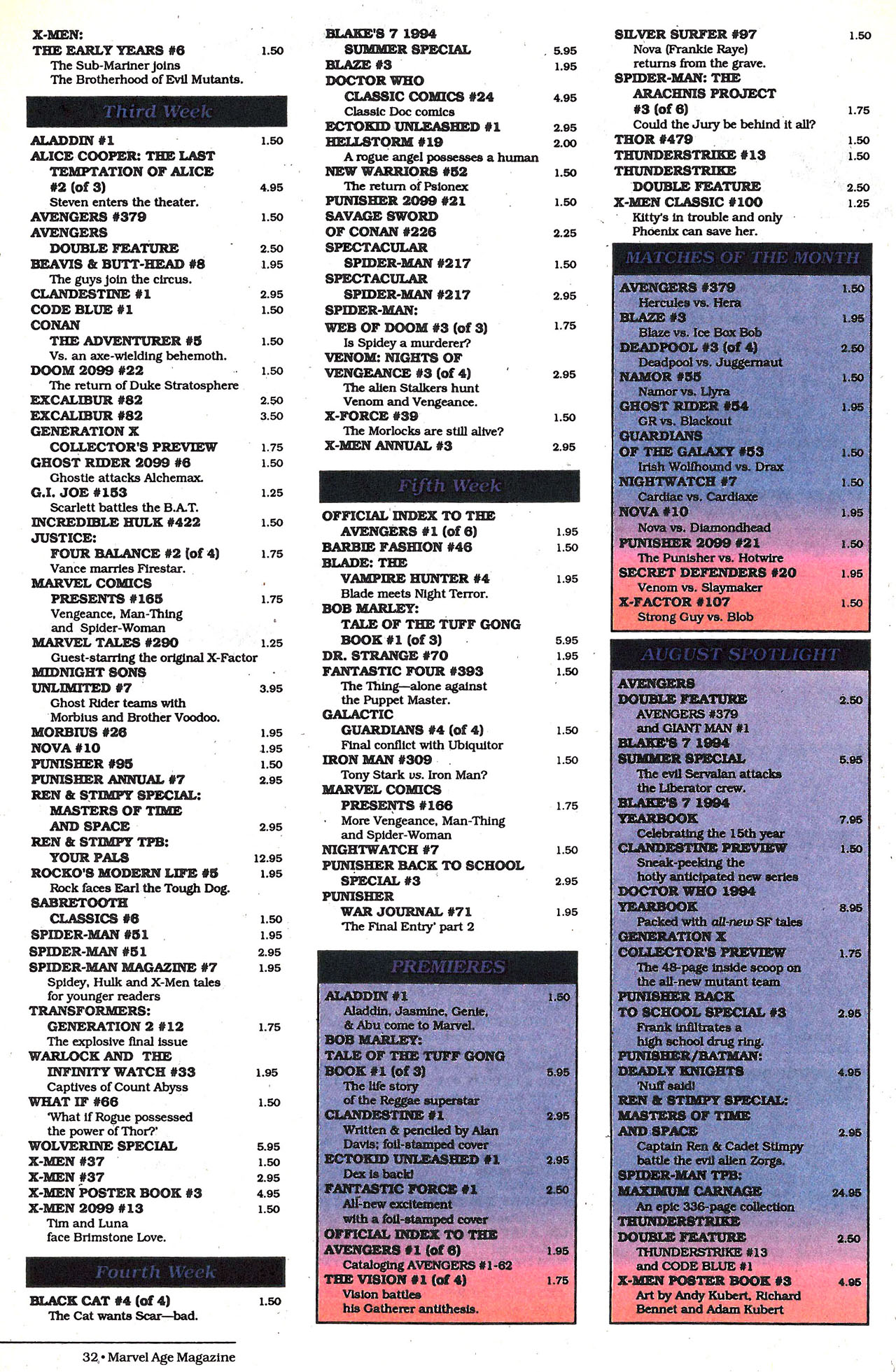 Read online Marvel Age comic -  Issue #140 - 27