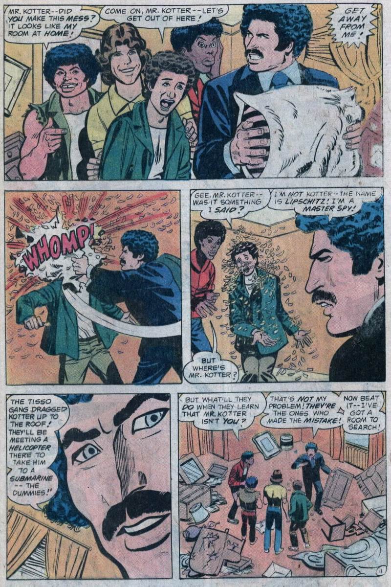 Read online Welcome Back, Kotter comic -  Issue #8 - 12