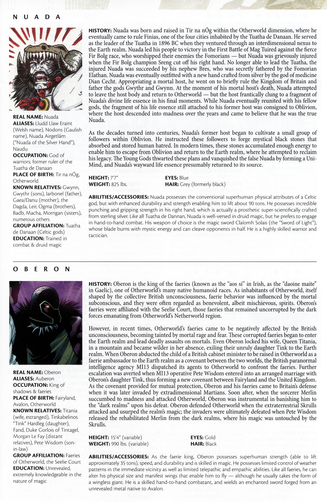 Read online Thor & Hercules: Encyclopaedia Mythologica comic -  Issue # Full - 59
