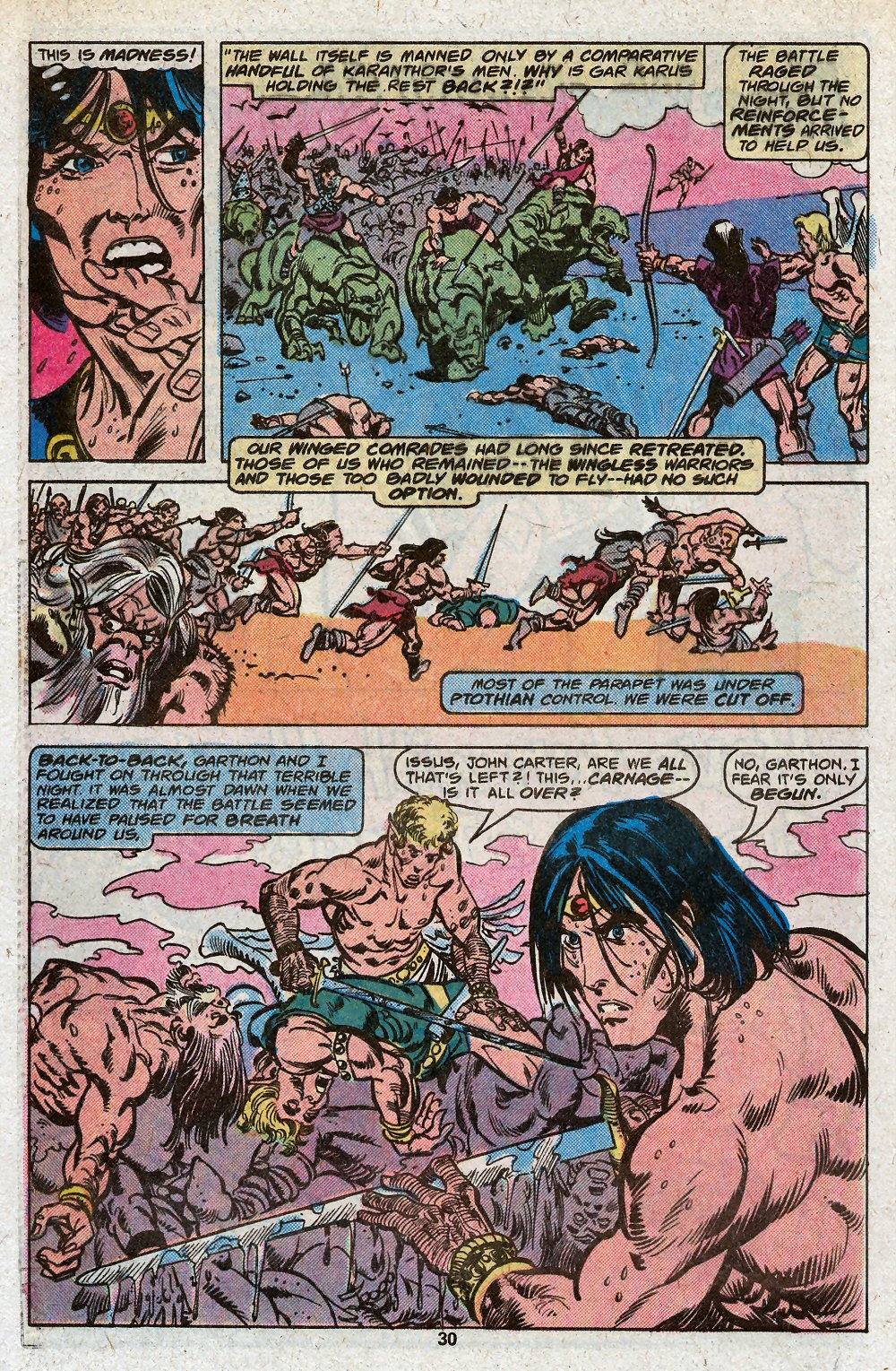 Read online John Carter Warlord of Mars comic -  Issue #19 - 32